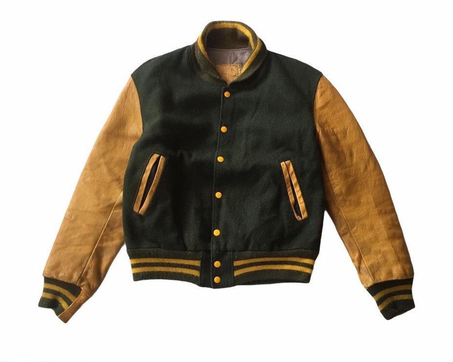 Golden Bear VINTAGE 80s GOLDEN BEAR VARSITY JACKET Size US M / EU 48-50 / 2 - 2 Thumbnail