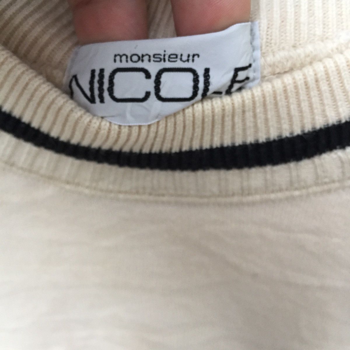 Vintage Vintage Nicole Monsieur Logo spell out nice design Size US L / EU 52-54 / 3 - 5 Thumbnail