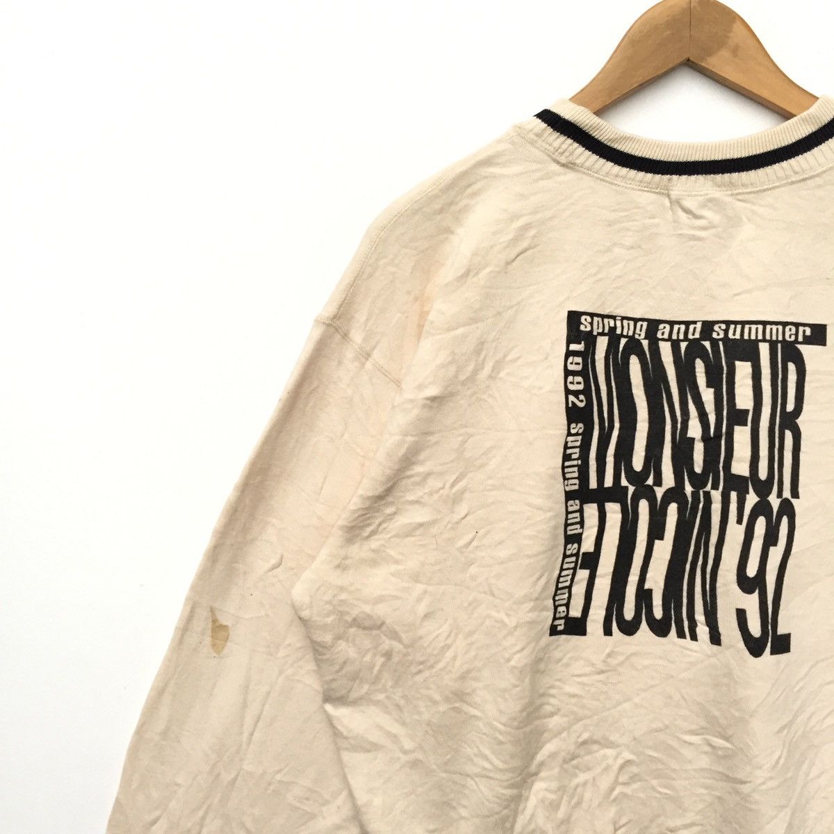 Vintage Vintage Nicole Monsieur Logo spell out nice design Size US L / EU 52-54 / 3 - 2 Thumbnail