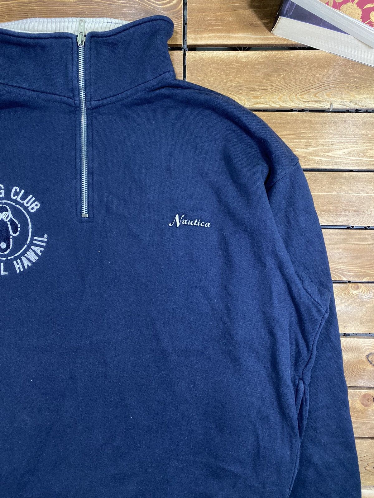 Nautica × Vintage Vintage Nautica Sweatshirt Poi Dog Club Small Logo Size M Size US M / EU 48-50 / 2 - 4 Thumbnail