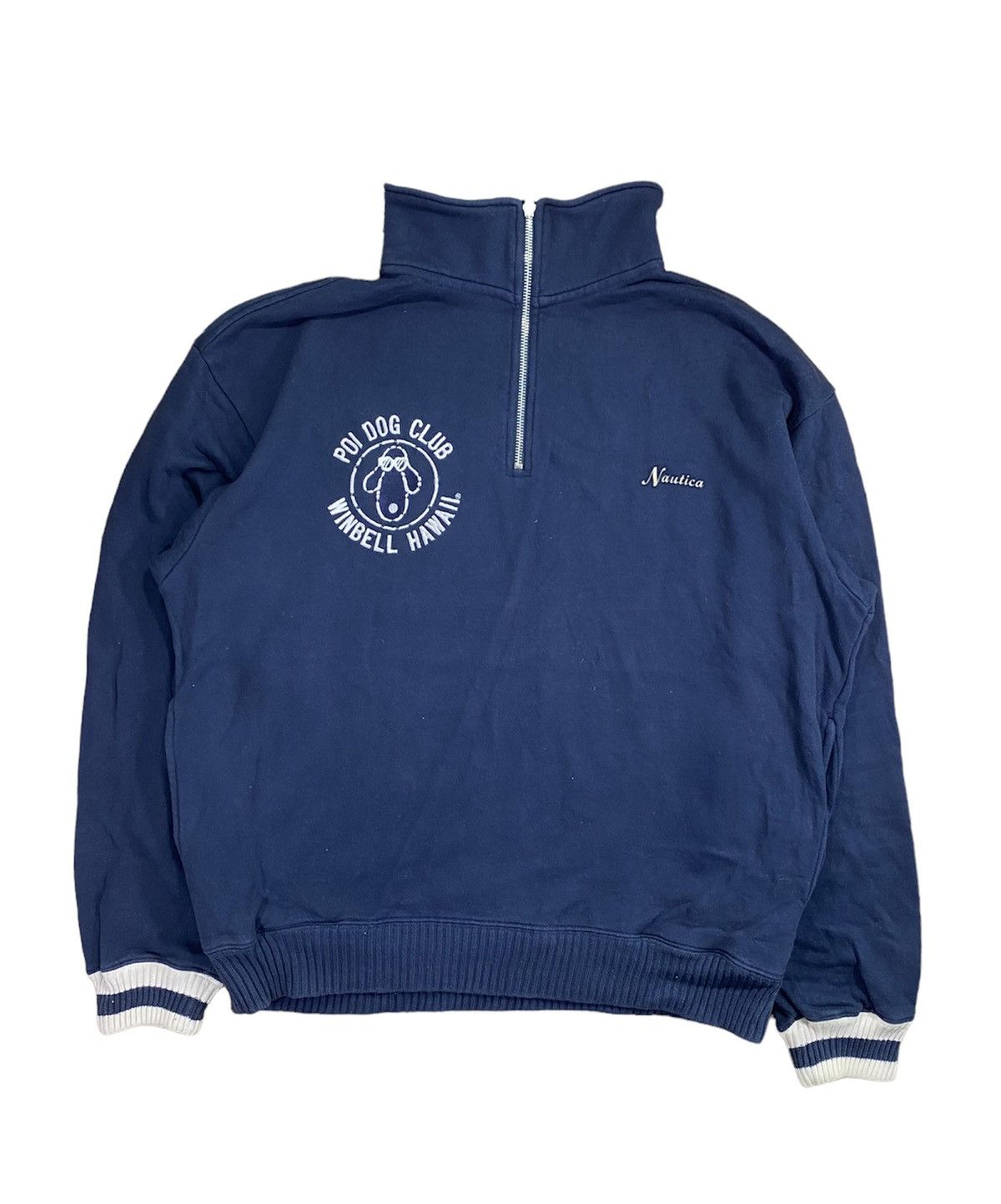 Nautica × Vintage Vintage Nautica Sweatshirt Poi Dog Club Small Logo Size M Size US M / EU 48-50 / 2 - 1 Thumbnail