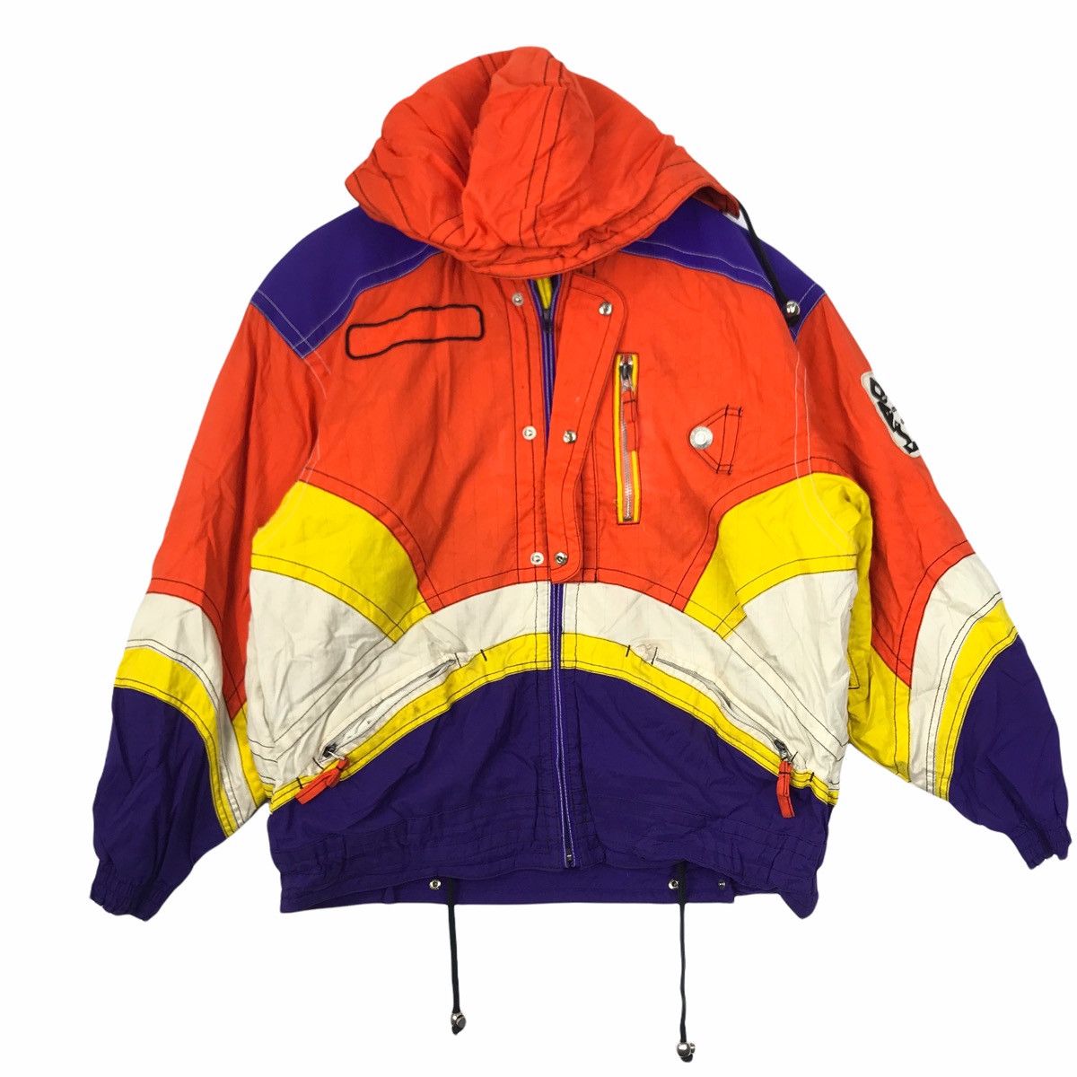 Vtg ONYONE JAPAN Ski Winter Puffer Jacket Windbreaker