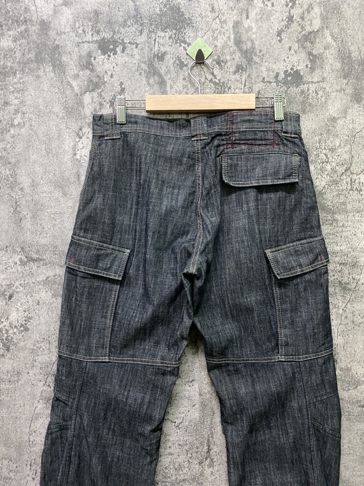 Marithe + Francois Girbaud MARITHE FRANCOIS GIRBAUD Multipocket Cargo Pants Size US 30 / EU 46 - 10 Thumbnail