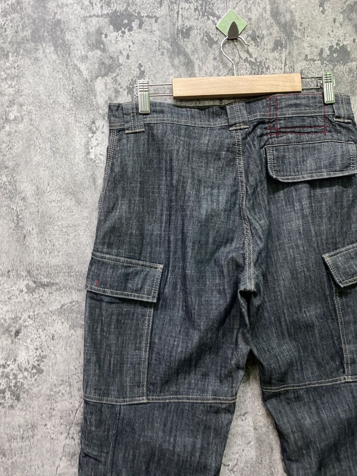 Marithe + Francois Girbaud MARITHE FRANCOIS GIRBAUD Multipocket Cargo Pants Size US 30 / EU 46 - 11 Thumbnail