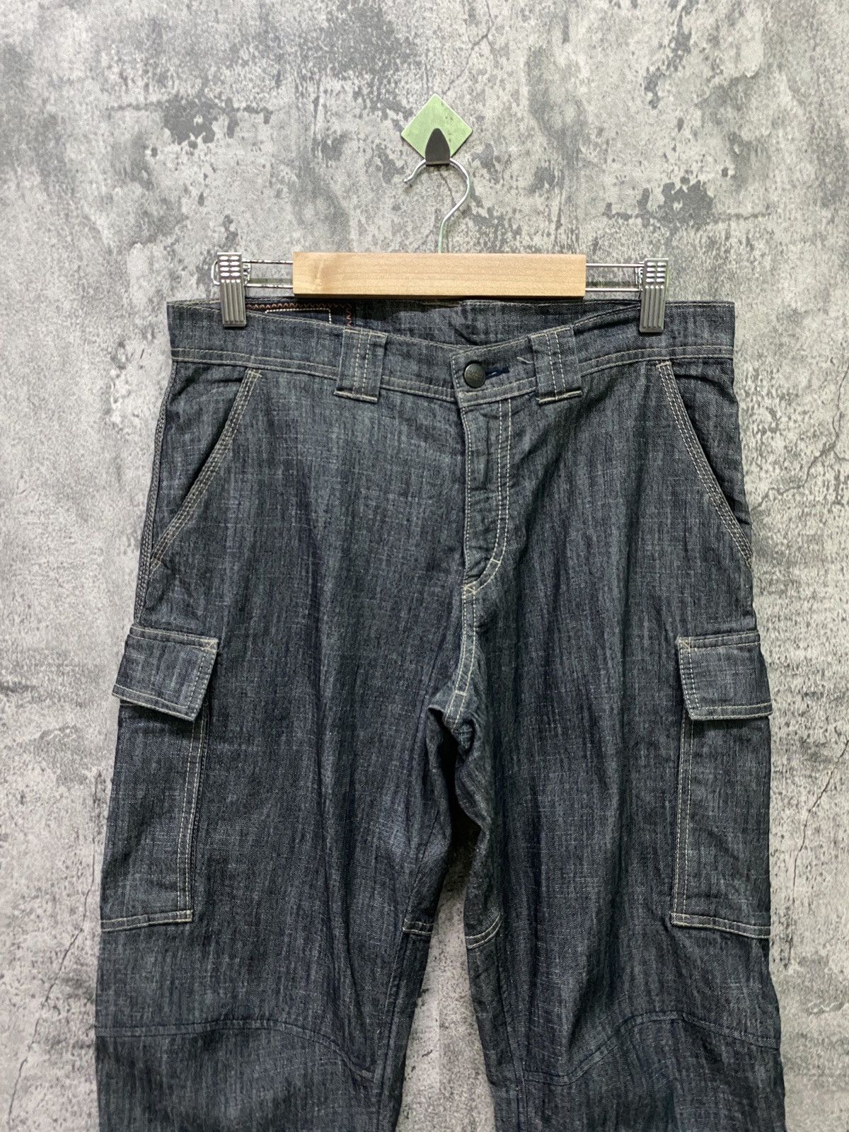 Marithe + Francois Girbaud MARITHE FRANCOIS GIRBAUD Multipocket Cargo Pants Size US 30 / EU 46 - 3 Thumbnail