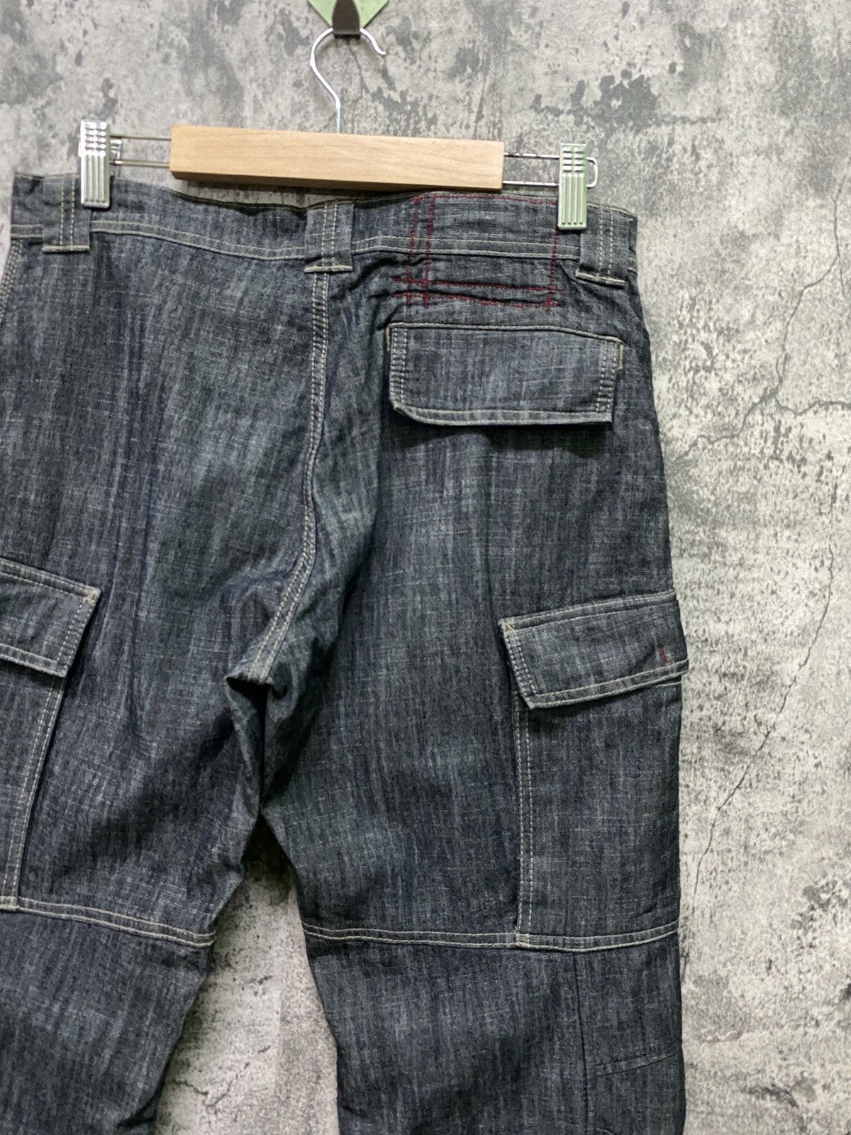 Marithe + Francois Girbaud MARITHE FRANCOIS GIRBAUD Multipocket Cargo Pants Size US 30 / EU 46 - 12 Thumbnail