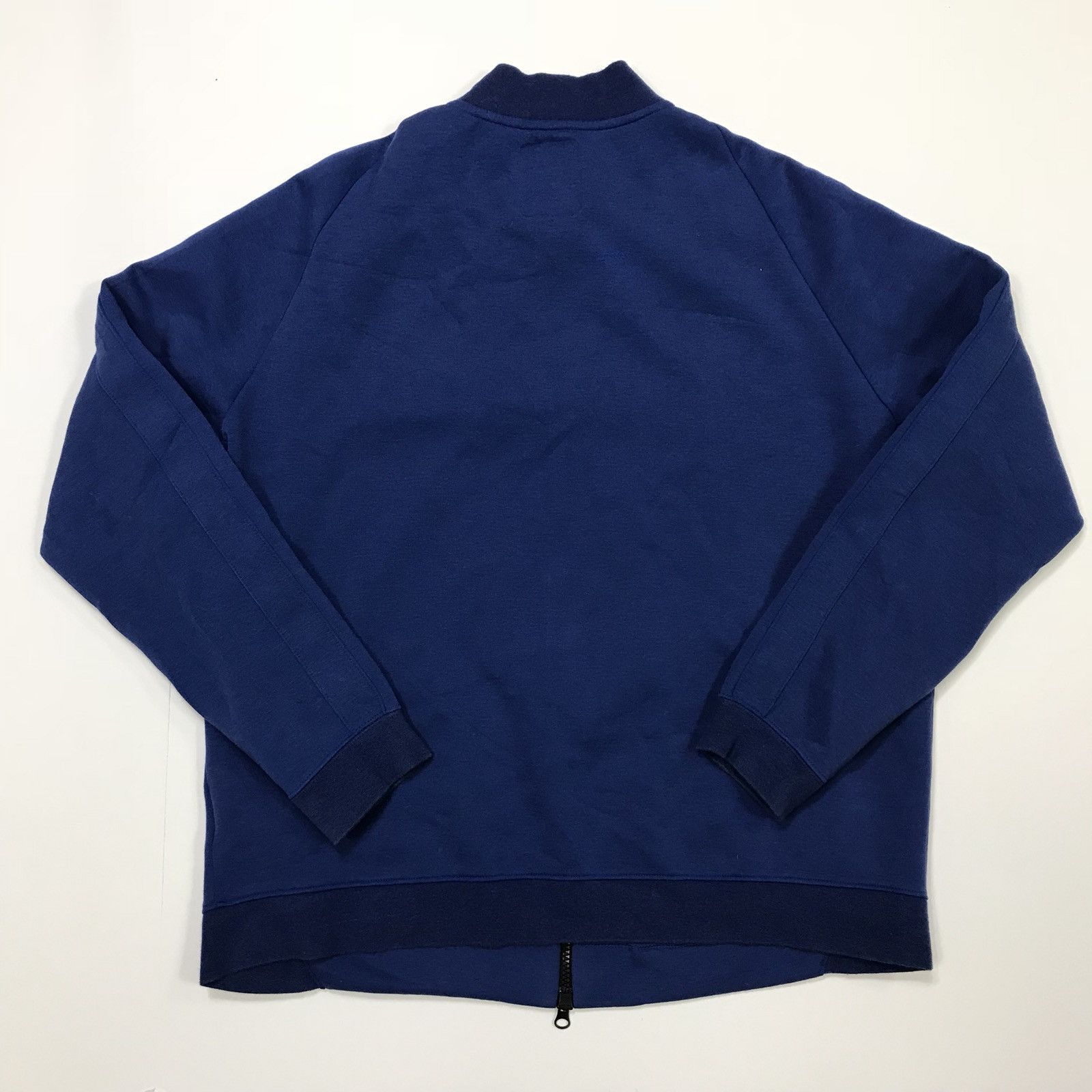 Nike Nike Tech Fleece Sweatshirt Full Zip Blue Black Acg Vtg 90s Size US L / EU 52-54 / 3 - 3 Preview