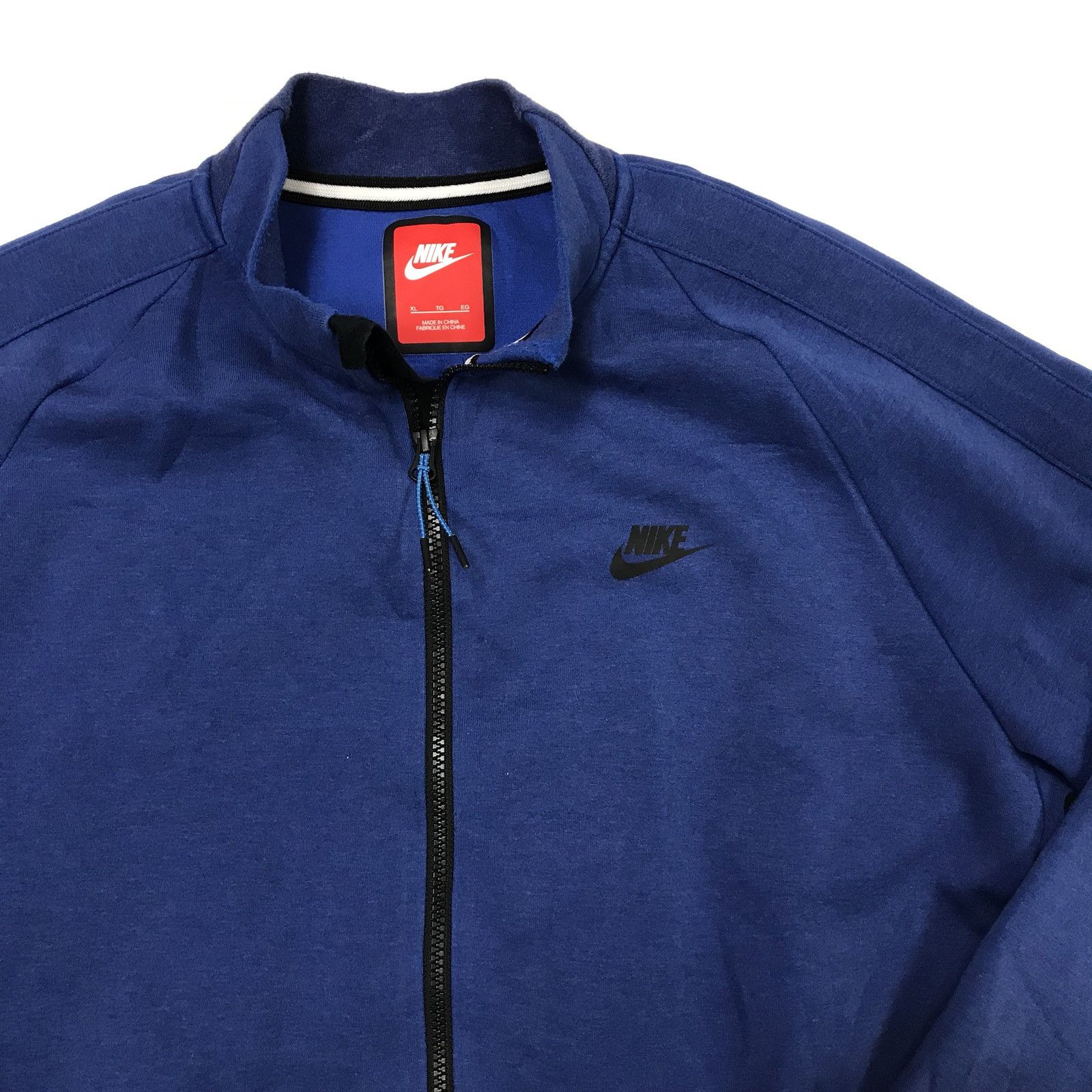 Nike Nike Tech Fleece Sweatshirt Full Zip Blue Black Acg Vtg 90s Size US L / EU 52-54 / 3 - 2 Preview