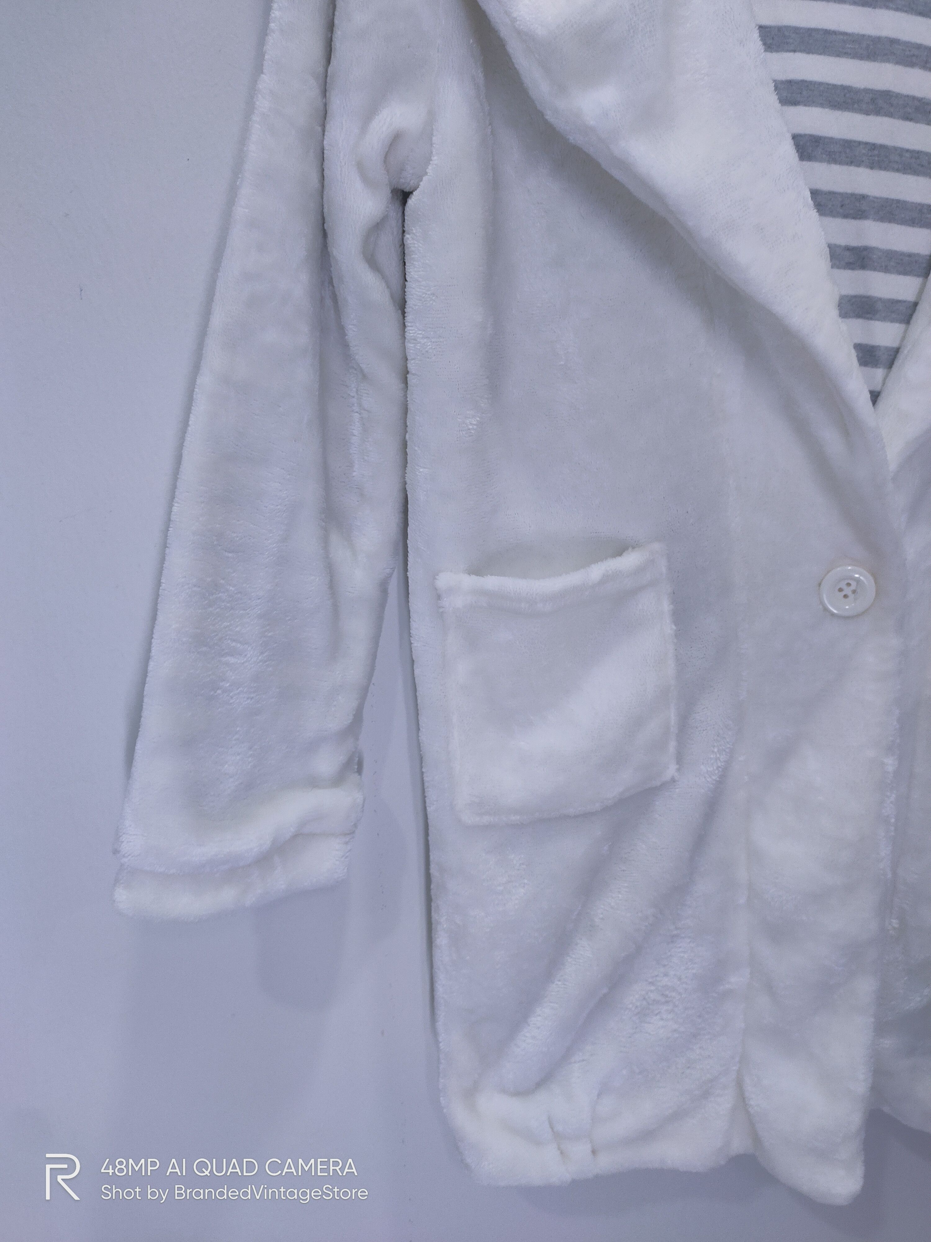 Japanese Brand MC SISTER 3Q Soft Fur Fleece Hoodie Tunic Coat Parka Jacket Size M / US 6-8 / IT 42-44 - 12 Thumbnail