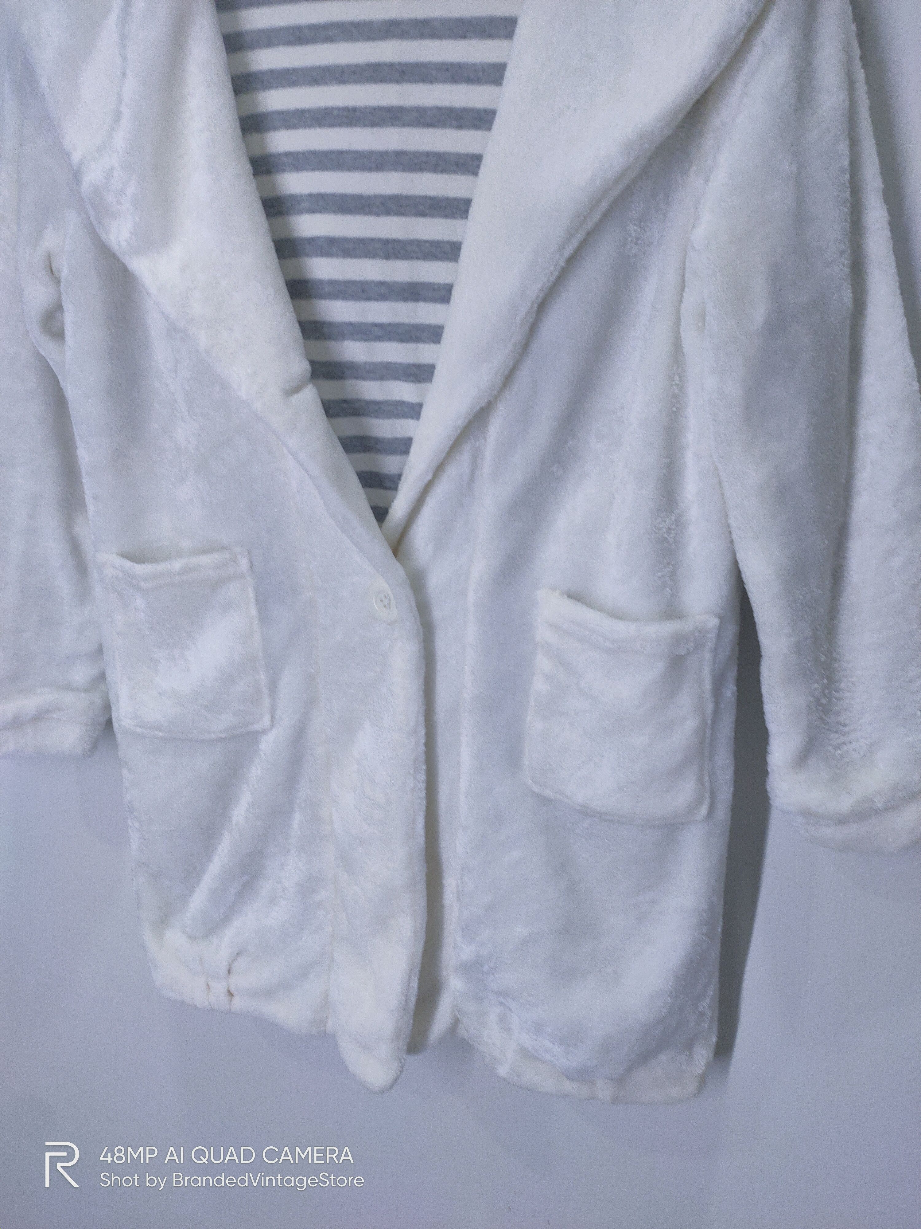 Japanese Brand MC SISTER 3Q Soft Fur Fleece Hoodie Tunic Coat Parka Jacket Size M / US 6-8 / IT 42-44 - 11 Thumbnail