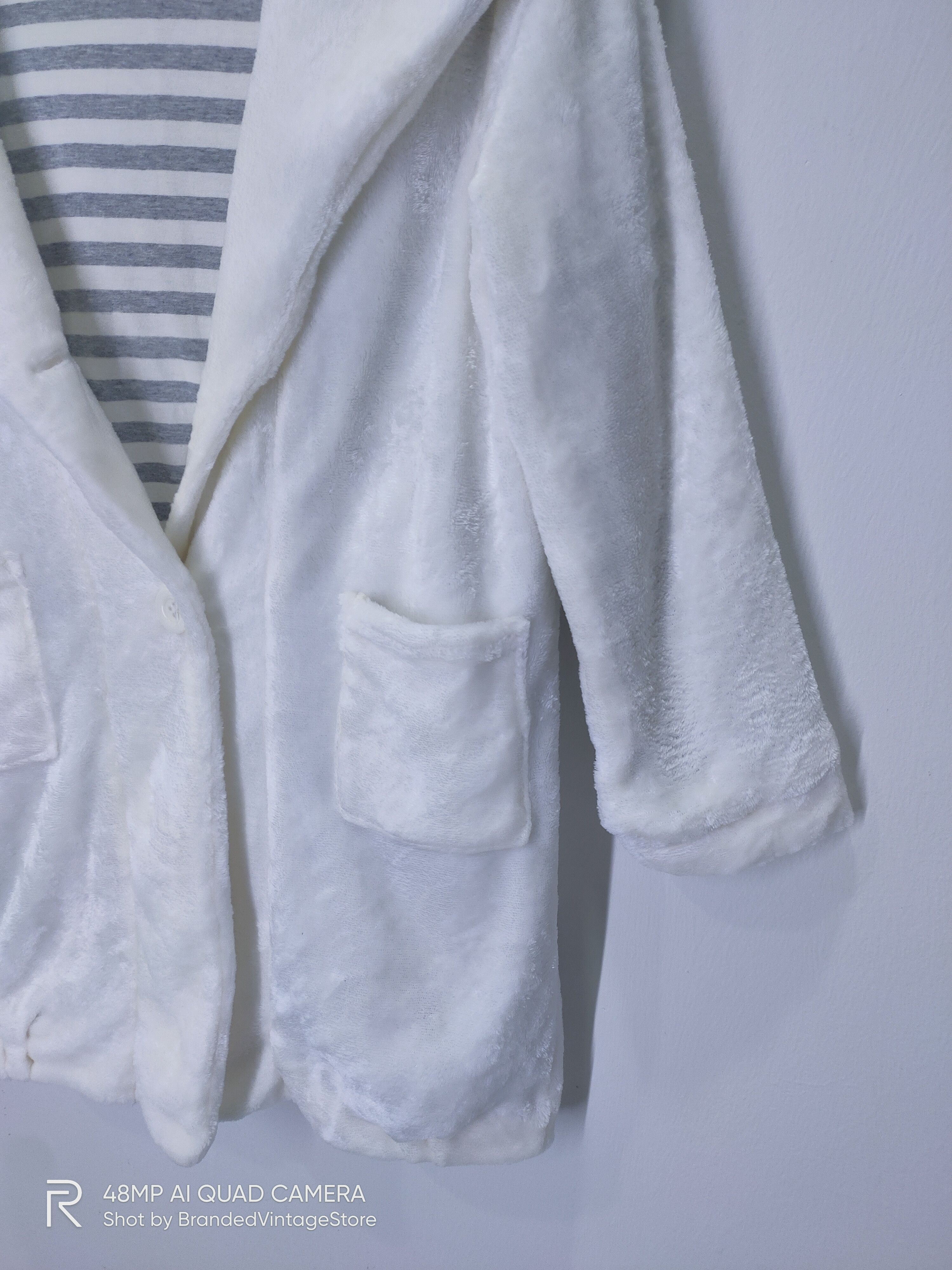 Japanese Brand MC SISTER 3Q Soft Fur Fleece Hoodie Tunic Coat Parka Jacket Size M / US 6-8 / IT 42-44 - 8 Thumbnail