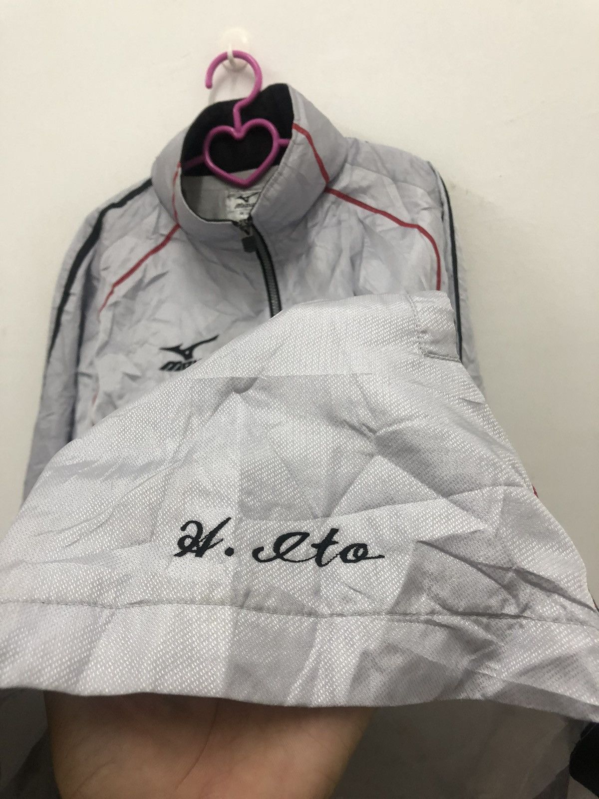 Mizuno Rare MIZUNO Jaspo Hooded Sweater Windbreaker Jacket Size US M / EU 48-50 / 2 - 3 Thumbnail