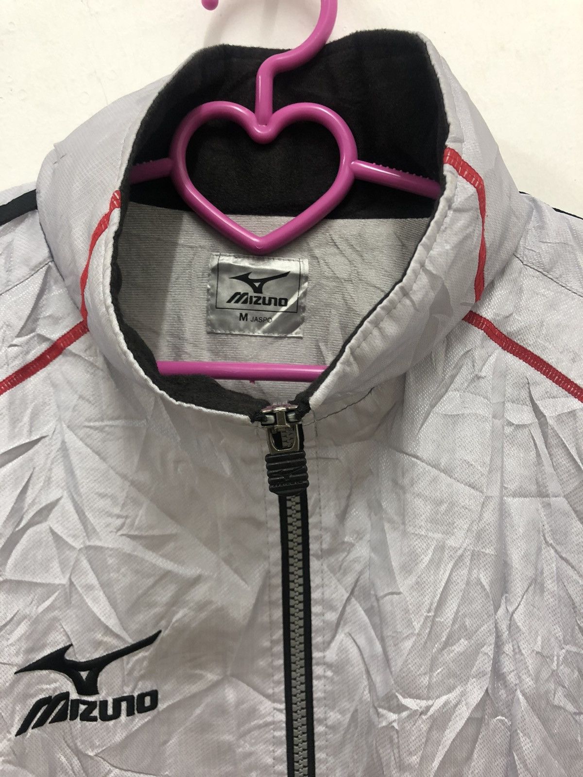 Mizuno Rare MIZUNO Jaspo Hooded Sweater Windbreaker Jacket Size US M / EU 48-50 / 2 - 2 Thumbnail