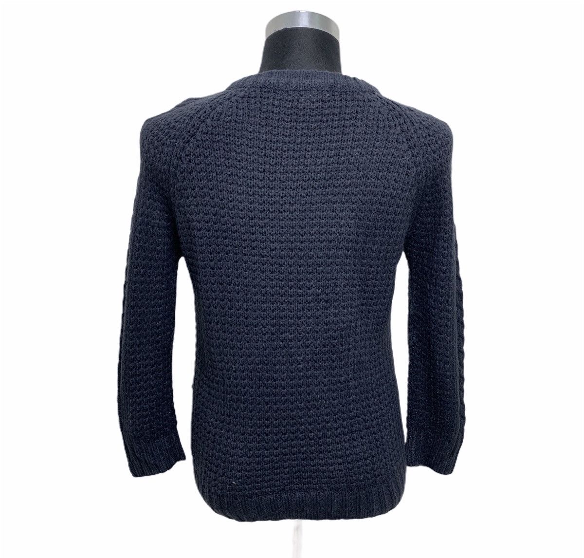 Aran Isles Knitwear × Aran Sweater Market BRICOLAGE Aran Twist Cable Crochet Knit Sweater Sweatshirt Size US M / EU 48-50 / 2 - 2 Thumbnail