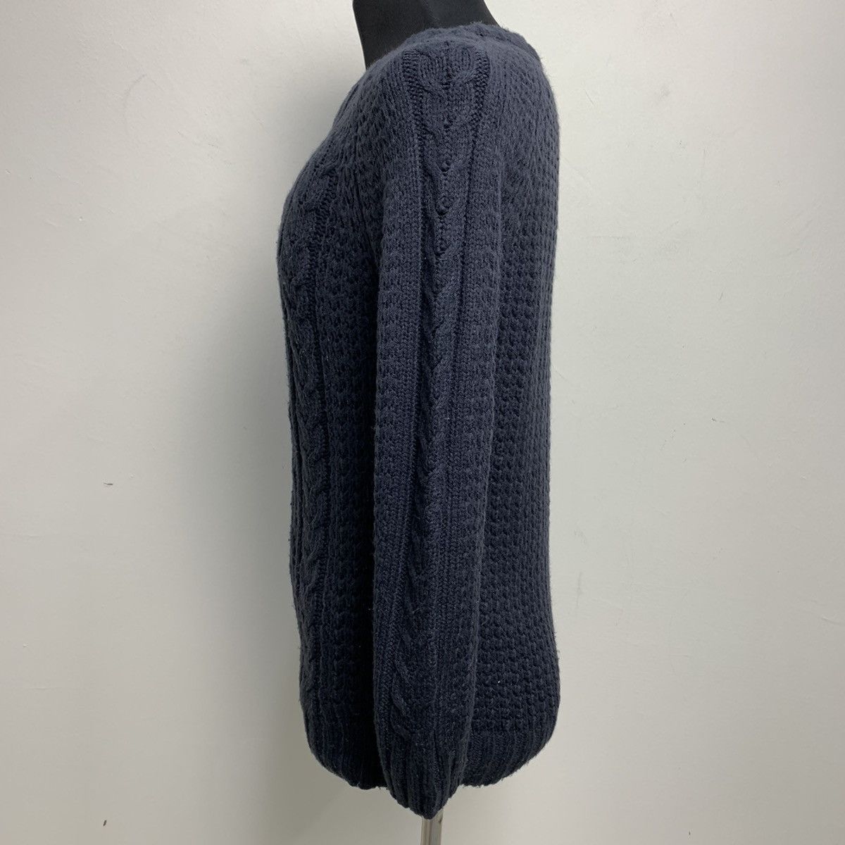 Aran Isles Knitwear × Aran Sweater Market BRICOLAGE Aran Twist Cable Crochet Knit Sweater Sweatshirt Size US M / EU 48-50 / 2 - 8 Thumbnail