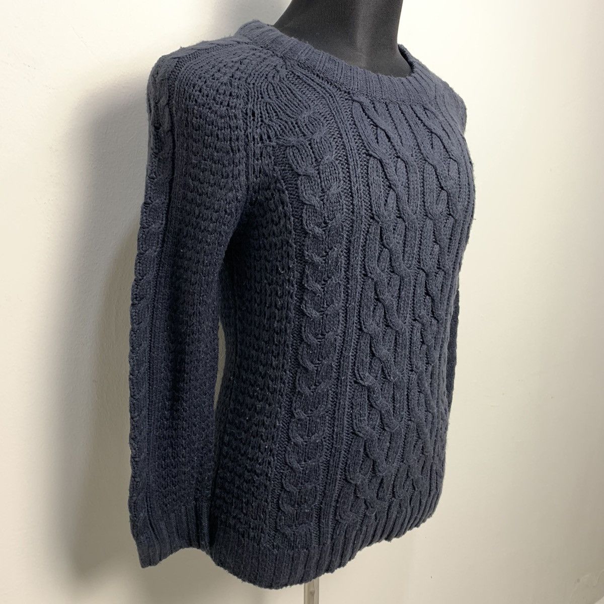 Aran Isles Knitwear × Aran Sweater Market BRICOLAGE Aran Twist Cable Crochet Knit Sweater Sweatshirt Size US M / EU 48-50 / 2 - 3 Thumbnail