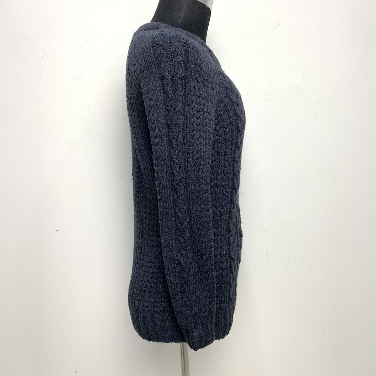 Aran Isles Knitwear × Aran Sweater Market BRICOLAGE Aran Twist Cable Crochet Knit Sweater Sweatshirt Size US M / EU 48-50 / 2 - 7 Thumbnail