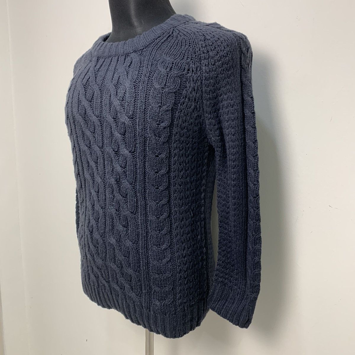 Aran Isles Knitwear × Aran Sweater Market BRICOLAGE Aran Twist Cable Crochet Knit Sweater Sweatshirt Size US M / EU 48-50 / 2 - 4 Thumbnail