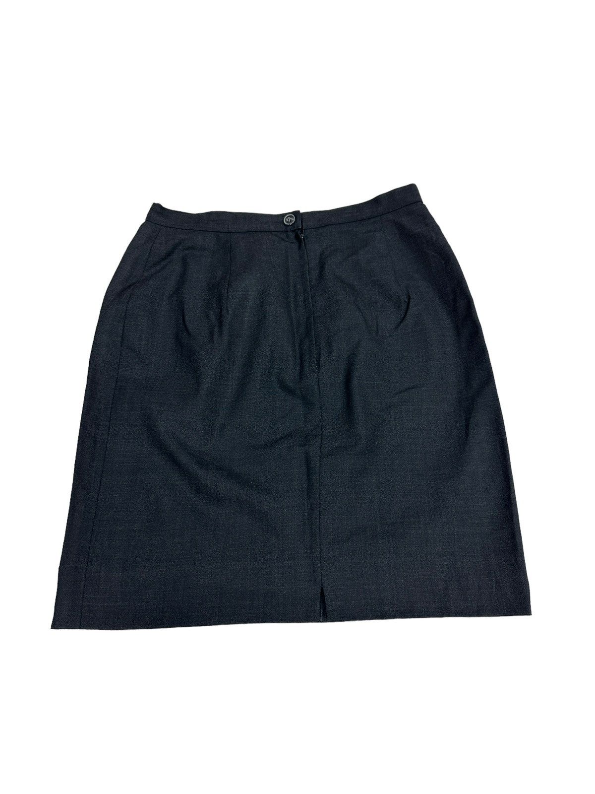 image of Agnes B Wool Skirt in Black, Women's (Size 26)