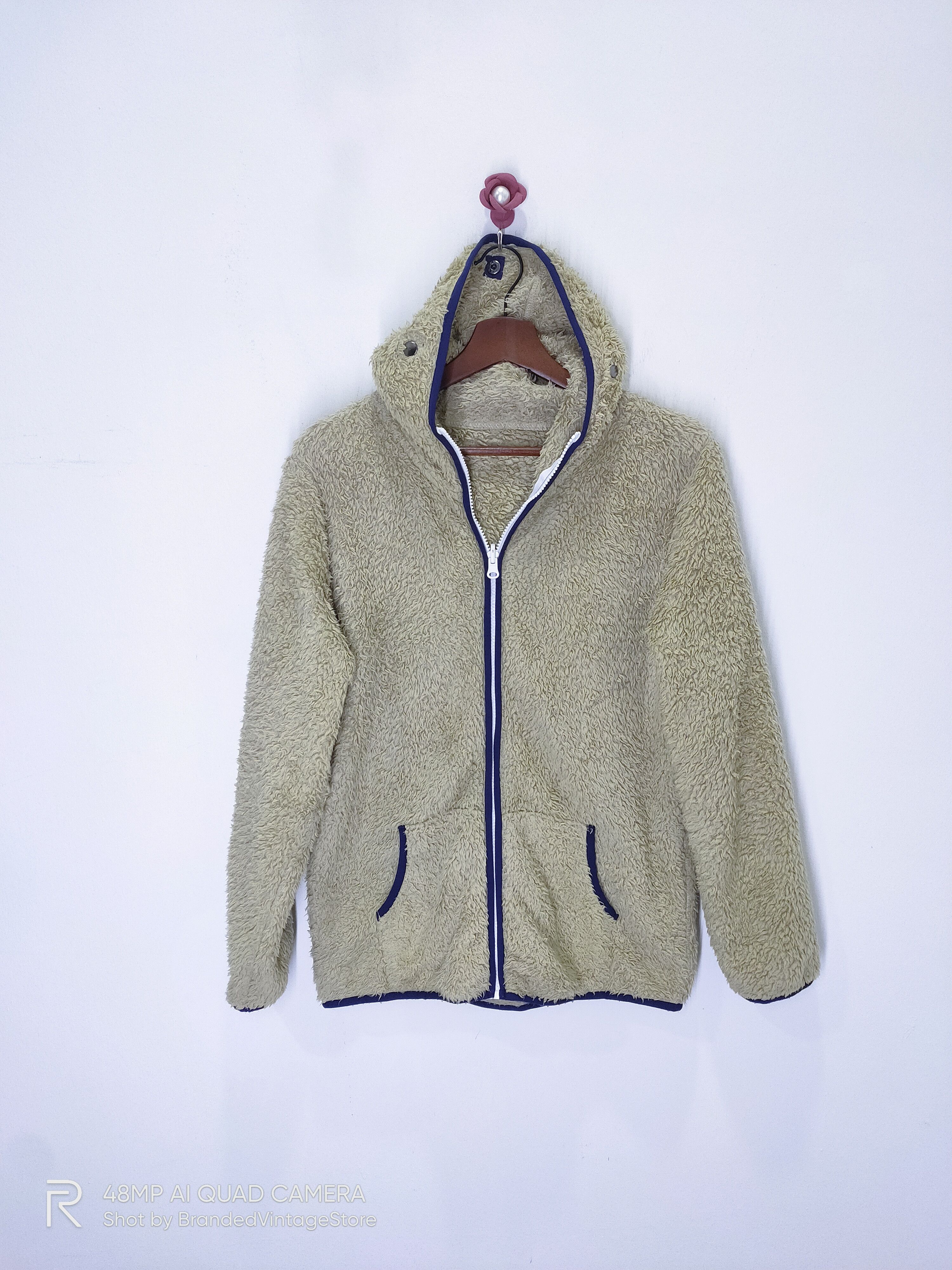 Japanese Brand Vintage AN MRLEE Sherpa Reversible Zipper Fur Hoodie Jacket Size US L / EU 52-54 / 3 - 1 Thumbnail