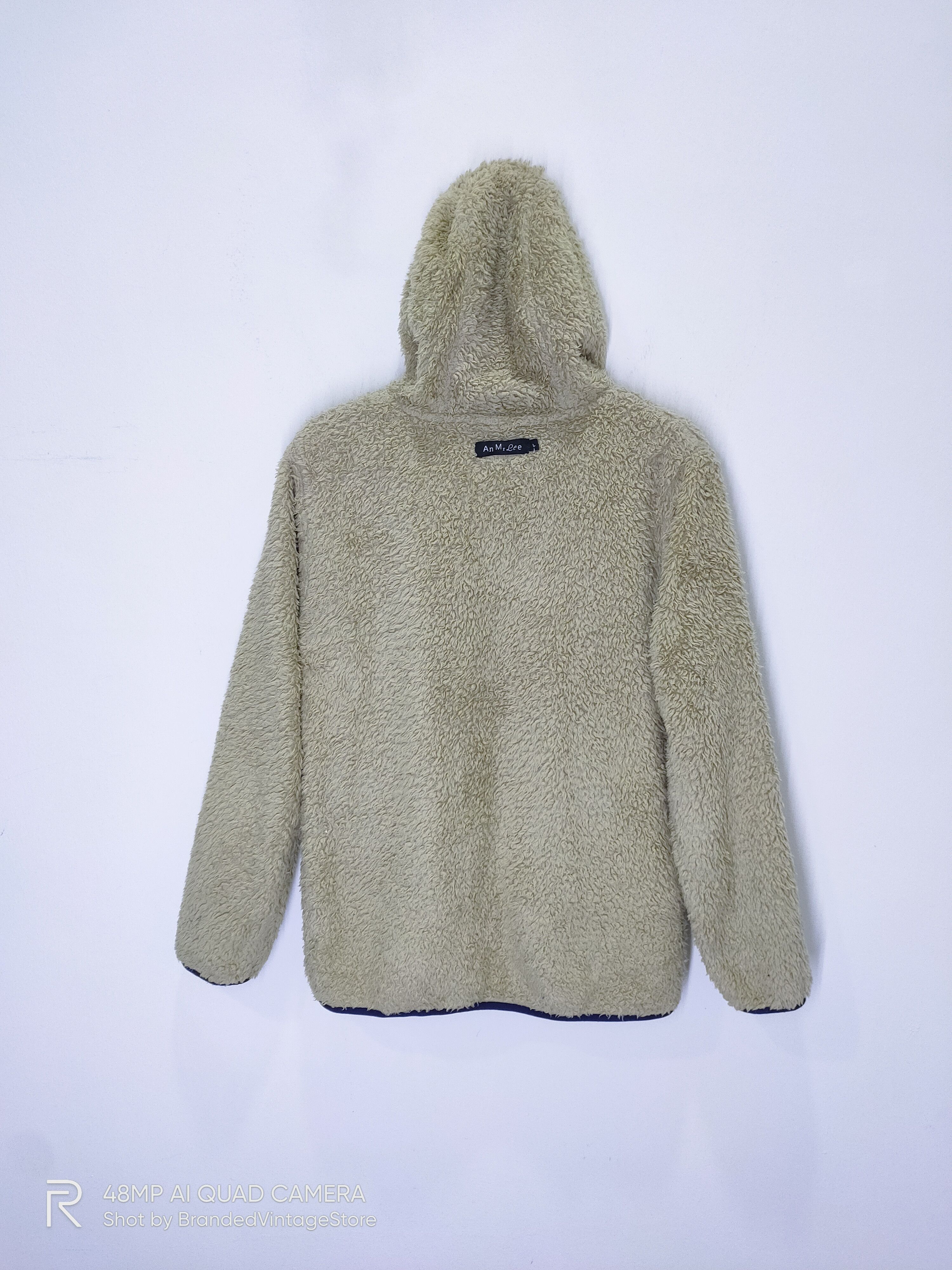 Japanese Brand Vintage AN MRLEE Sherpa Reversible Zipper Fur Hoodie Jacket Size US L / EU 52-54 / 3 - 2 Thumbnail