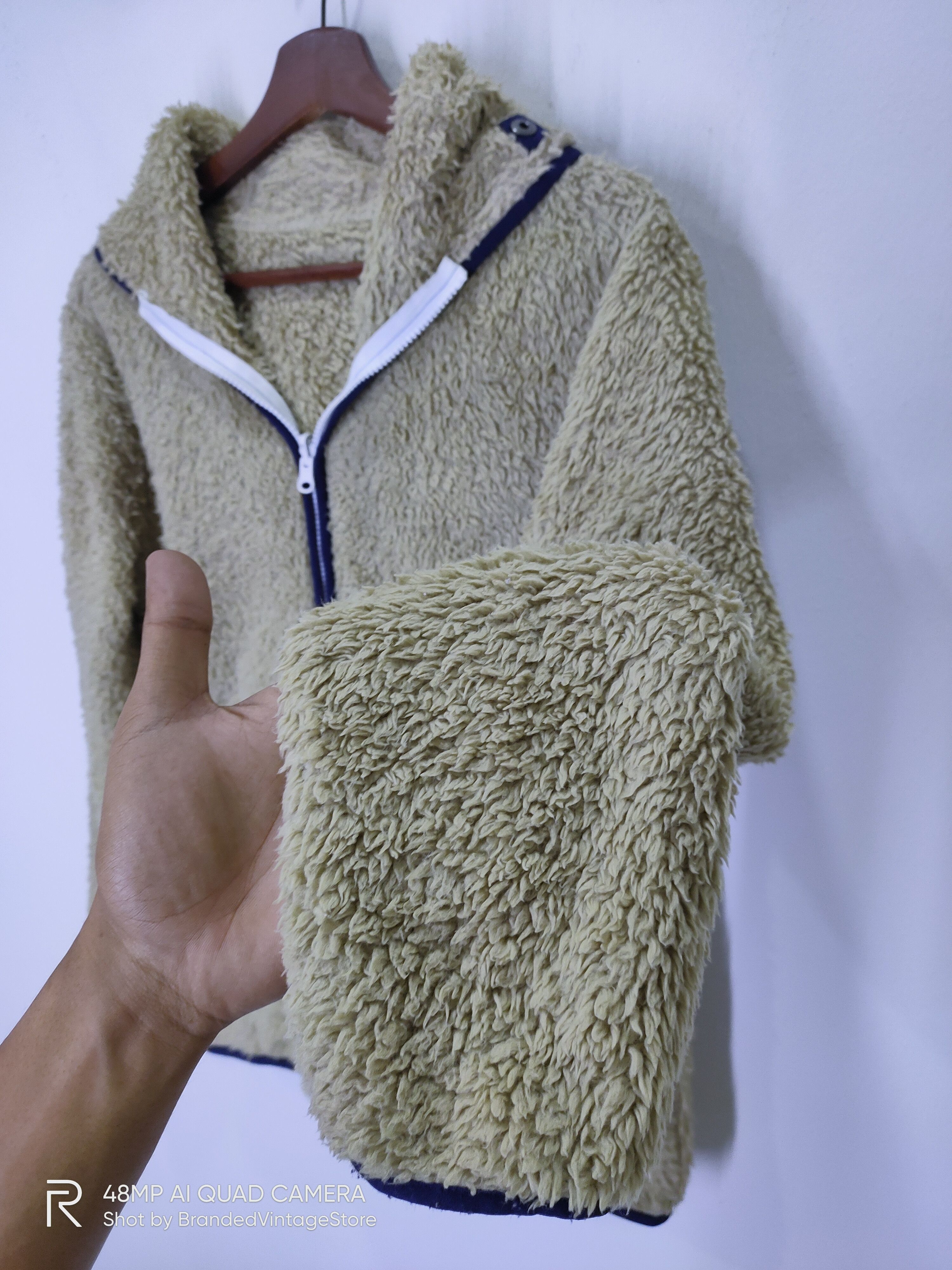 Japanese Brand Vintage AN MRLEE Sherpa Reversible Zipper Fur Hoodie Jacket Size US L / EU 52-54 / 3 - 7 Thumbnail