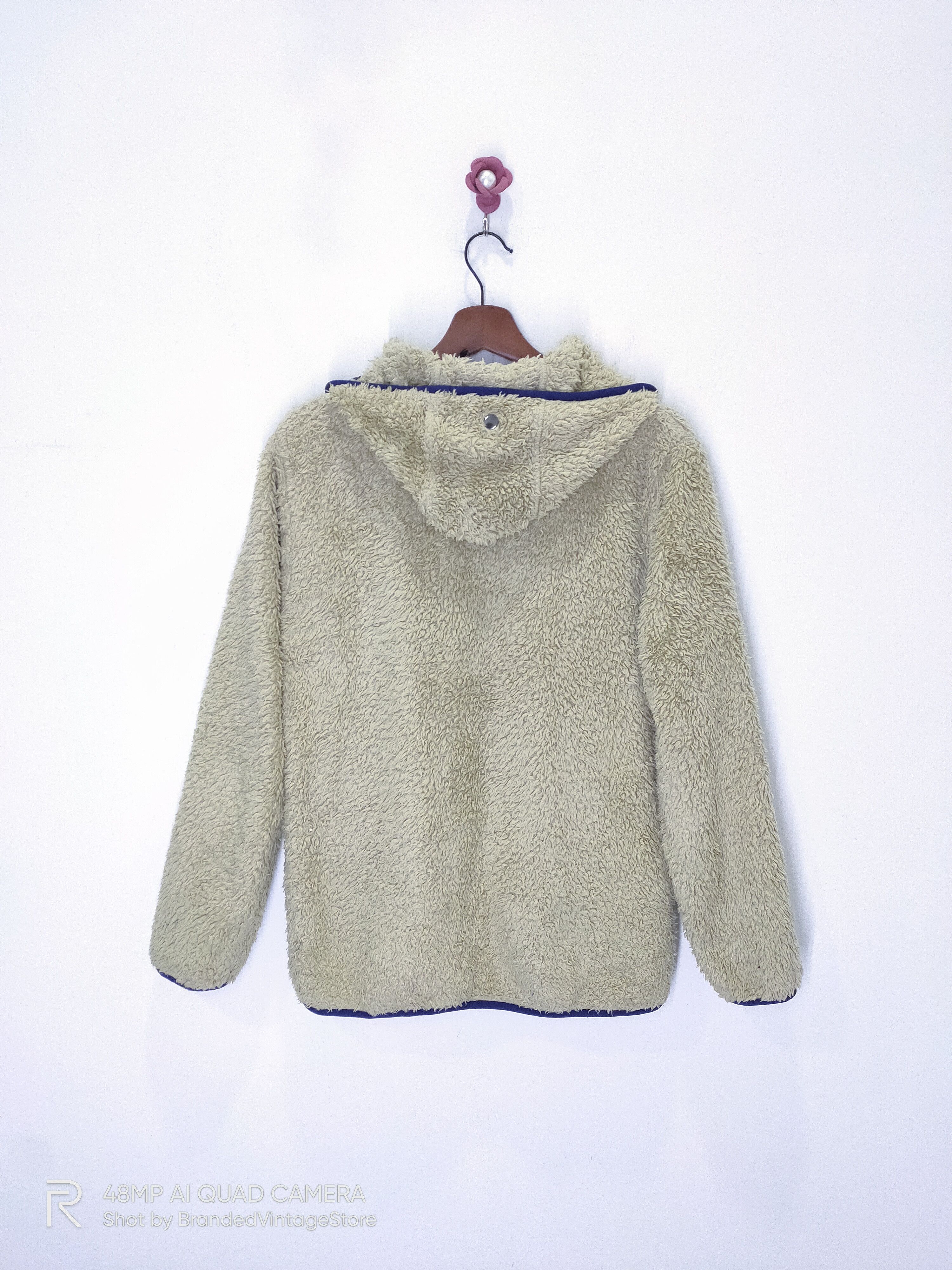 Japanese Brand Vintage AN MRLEE Sherpa Reversible Zipper Fur Hoodie Jacket Size US L / EU 52-54 / 3 - 4 Thumbnail