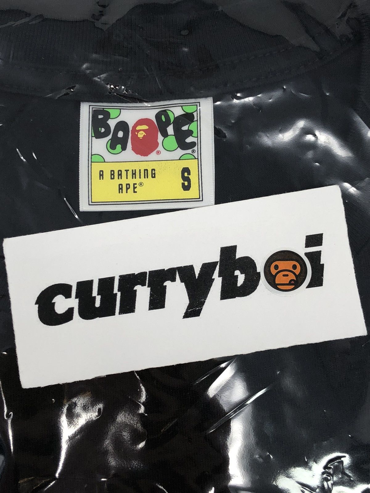 Bape BAPE New Year 2021 Premium Big Ape Head Tee Black/Green Size US S / EU 44-46 / 1 - 6 Thumbnail