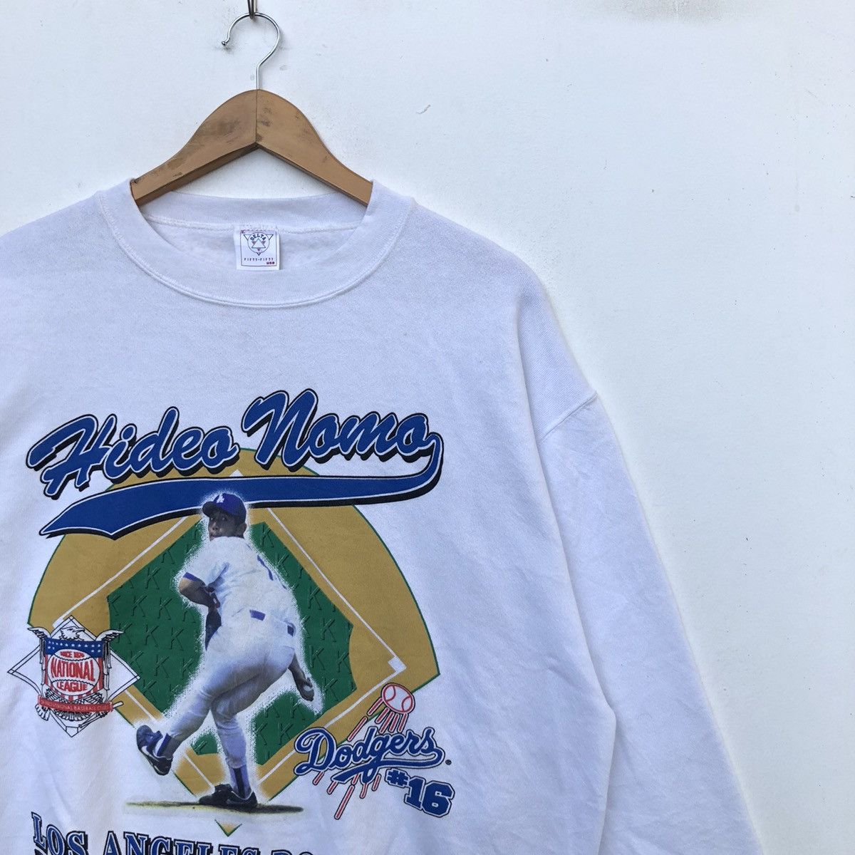 MLB Vintage ‘95 Los Angeles Dodgers Hideo Nomo MLB Nutmeg Size US L / EU 52-54 / 3 - 2 Thumbnail
