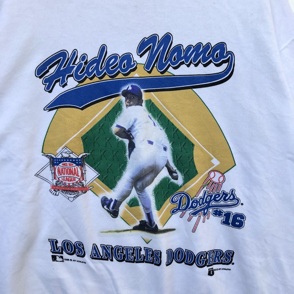 MLB Vintage ‘95 Los Angeles Dodgers Hideo Nomo MLB Nutmeg Size US L / EU 52-54 / 3 - 3 Thumbnail