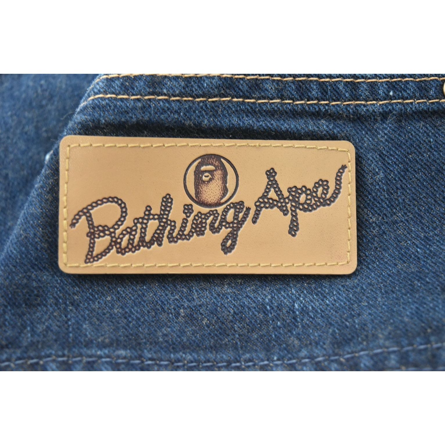 Bape × Nigo BAPE standard denim pants 26564 - 695 67 Size US 31 - 5 Thumbnail