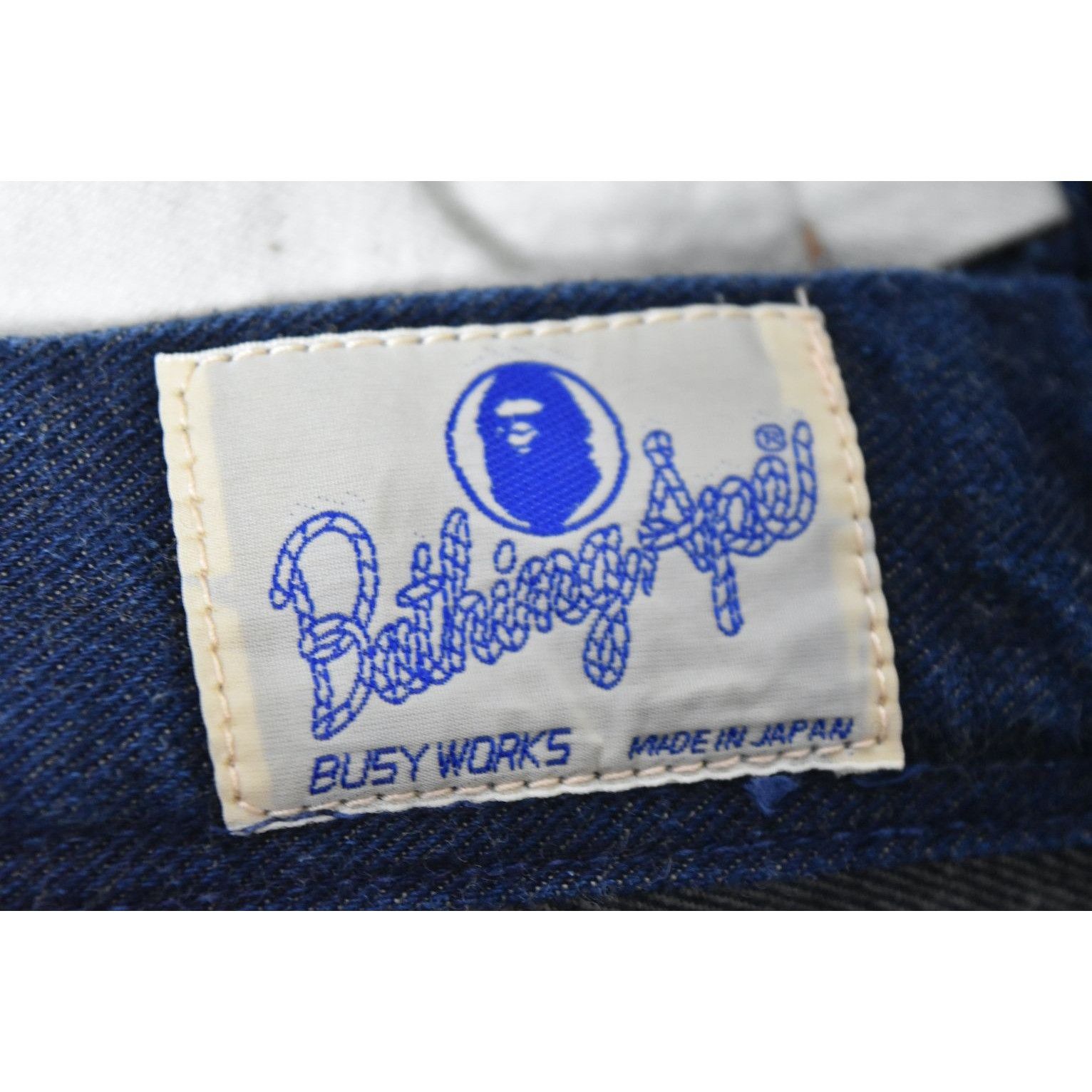 Bape × Nigo BAPE standard denim pants 26564 - 695 67 Size US 31 - 3 Thumbnail