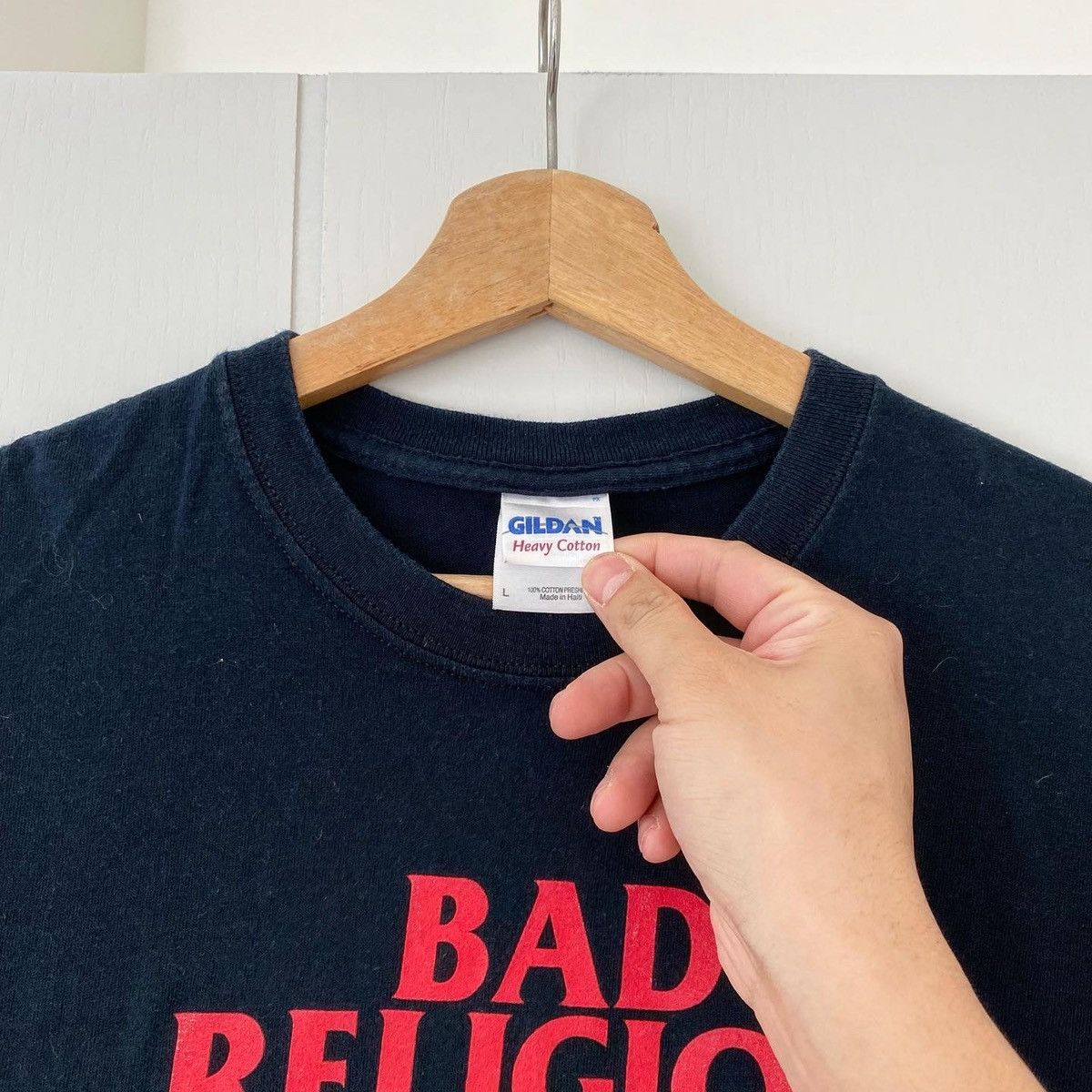 Band Tees × Other × Vintage Vtg.00s Bad Religion - Logo Vector Size US L / EU 52-54 / 3 - 4 Thumbnail