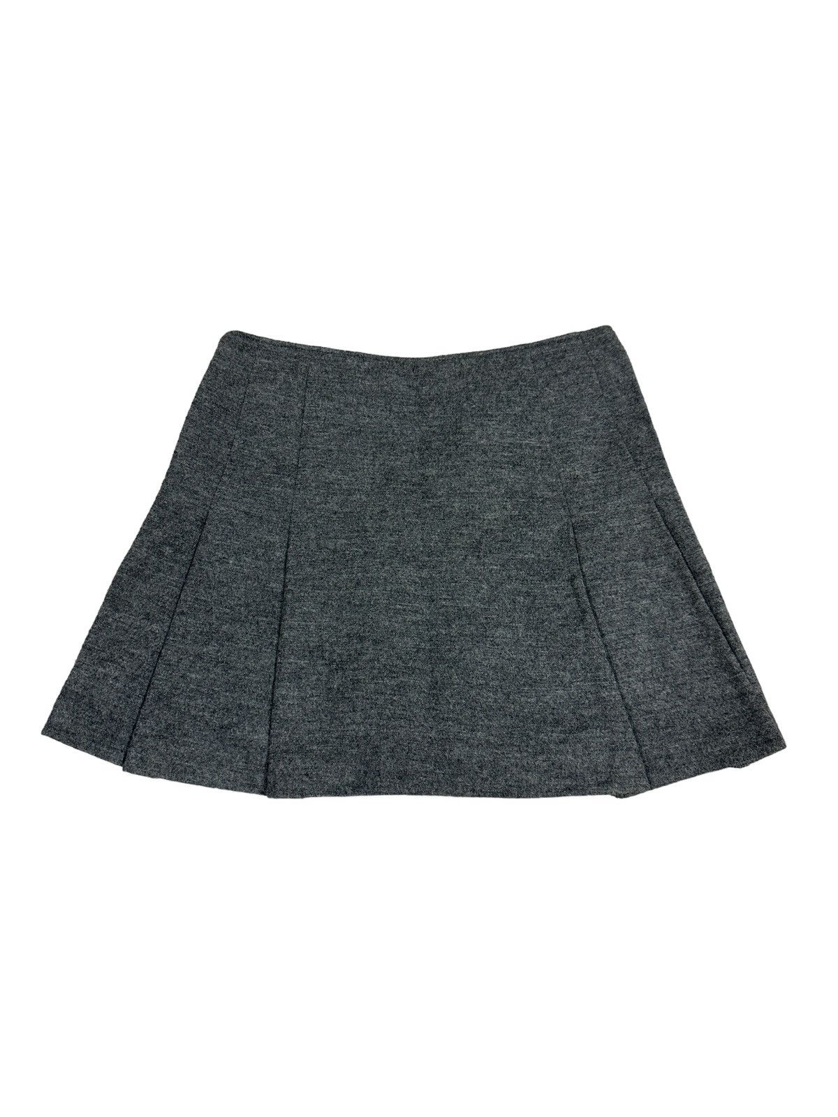 image of Burberry Blue Label Pleated Skirt in Grey, Women's (Size 30)