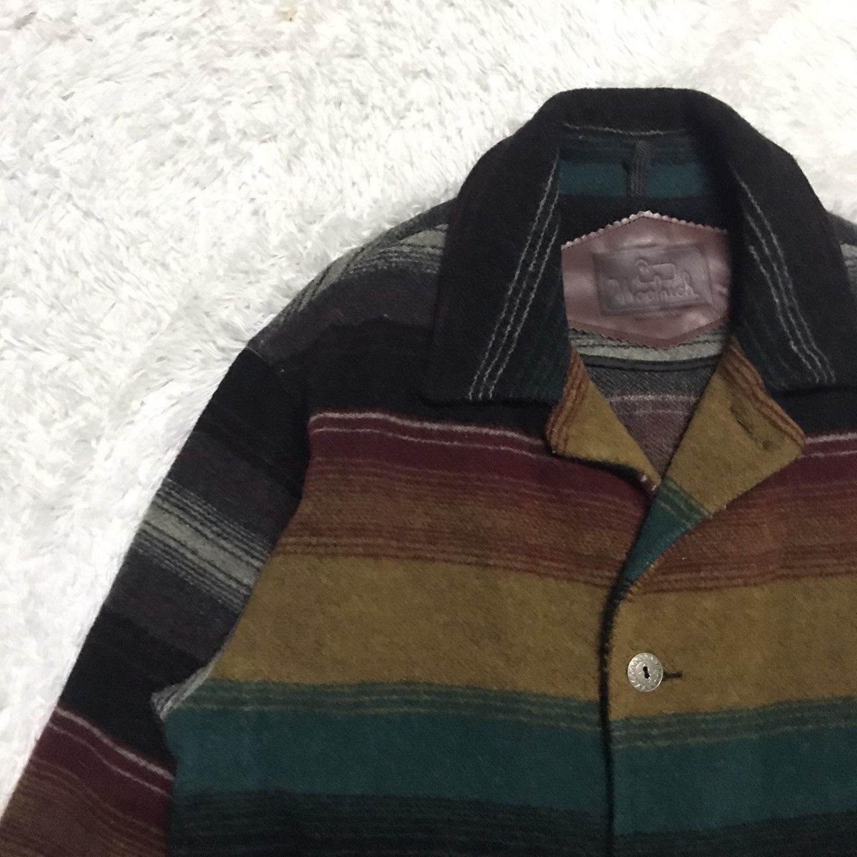 Woolrich Woolen Mills Vintage Woolrich Blanket Cloak Wool & Nylon Jacket Size US M / EU 48-50 / 2 - 3 Thumbnail