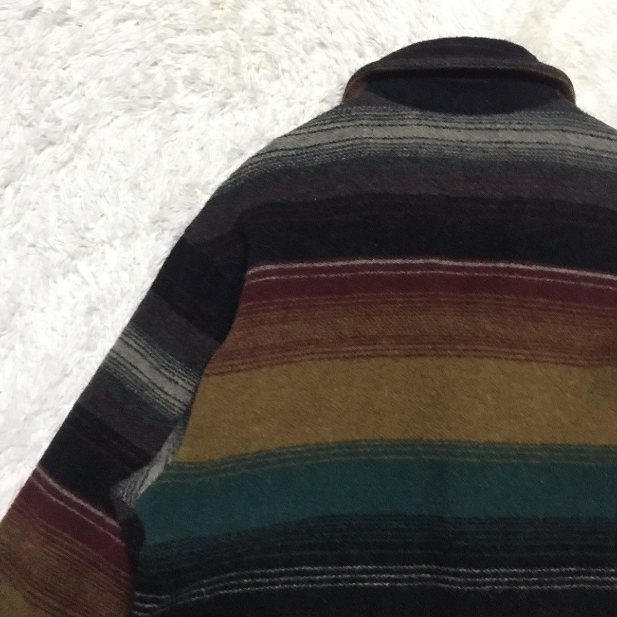 Woolrich Woolen Mills Vintage Woolrich Blanket Cloak Wool & Nylon Jacket Size US M / EU 48-50 / 2 - 7 Thumbnail