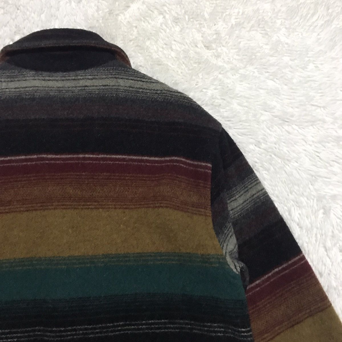 Woolrich Woolen Mills Vintage Woolrich Blanket Cloak Wool & Nylon Jacket Size US M / EU 48-50 / 2 - 8 Thumbnail