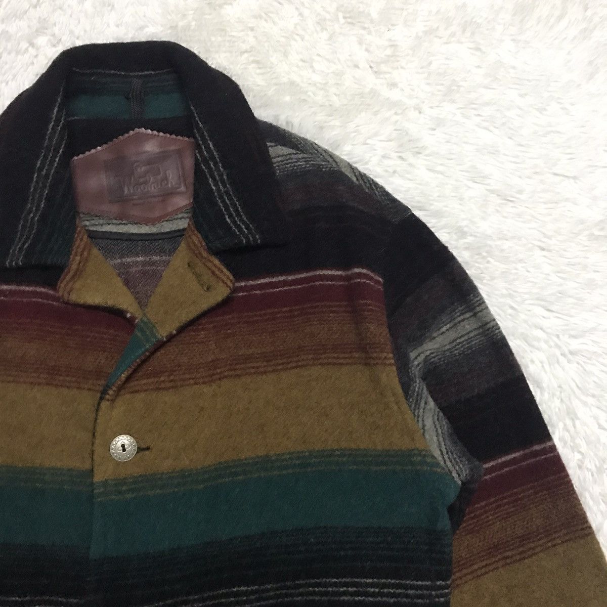 Woolrich Woolen Mills Vintage Woolrich Blanket Cloak Wool & Nylon Jacket Size US M / EU 48-50 / 2 - 4 Thumbnail