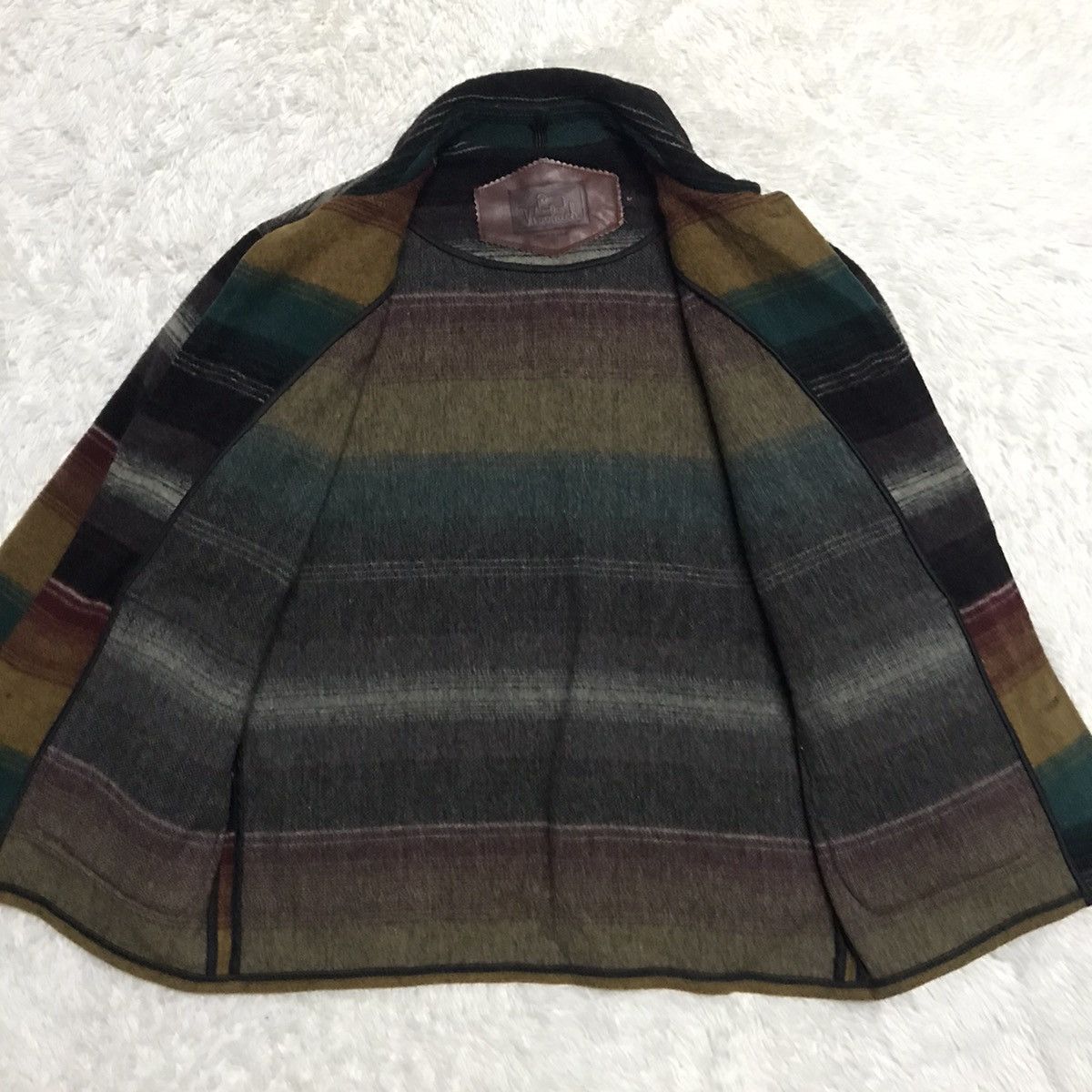 Woolrich Woolen Mills Vintage Woolrich Blanket Cloak Wool & Nylon Jacket Size US M / EU 48-50 / 2 - 12 Thumbnail