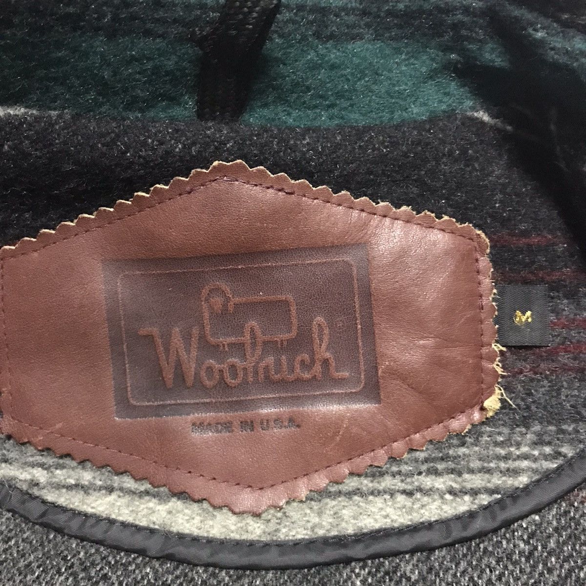 Woolrich Woolen Mills Vintage Woolrich Blanket Cloak Wool & Nylon Jacket Size US M / EU 48-50 / 2 - 13 Thumbnail