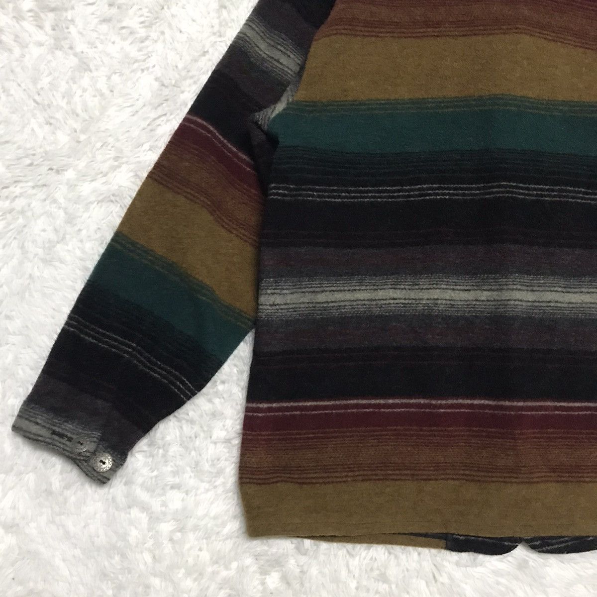 Woolrich Woolen Mills Vintage Woolrich Blanket Cloak Wool & Nylon Jacket Size US M / EU 48-50 / 2 - 9 Thumbnail