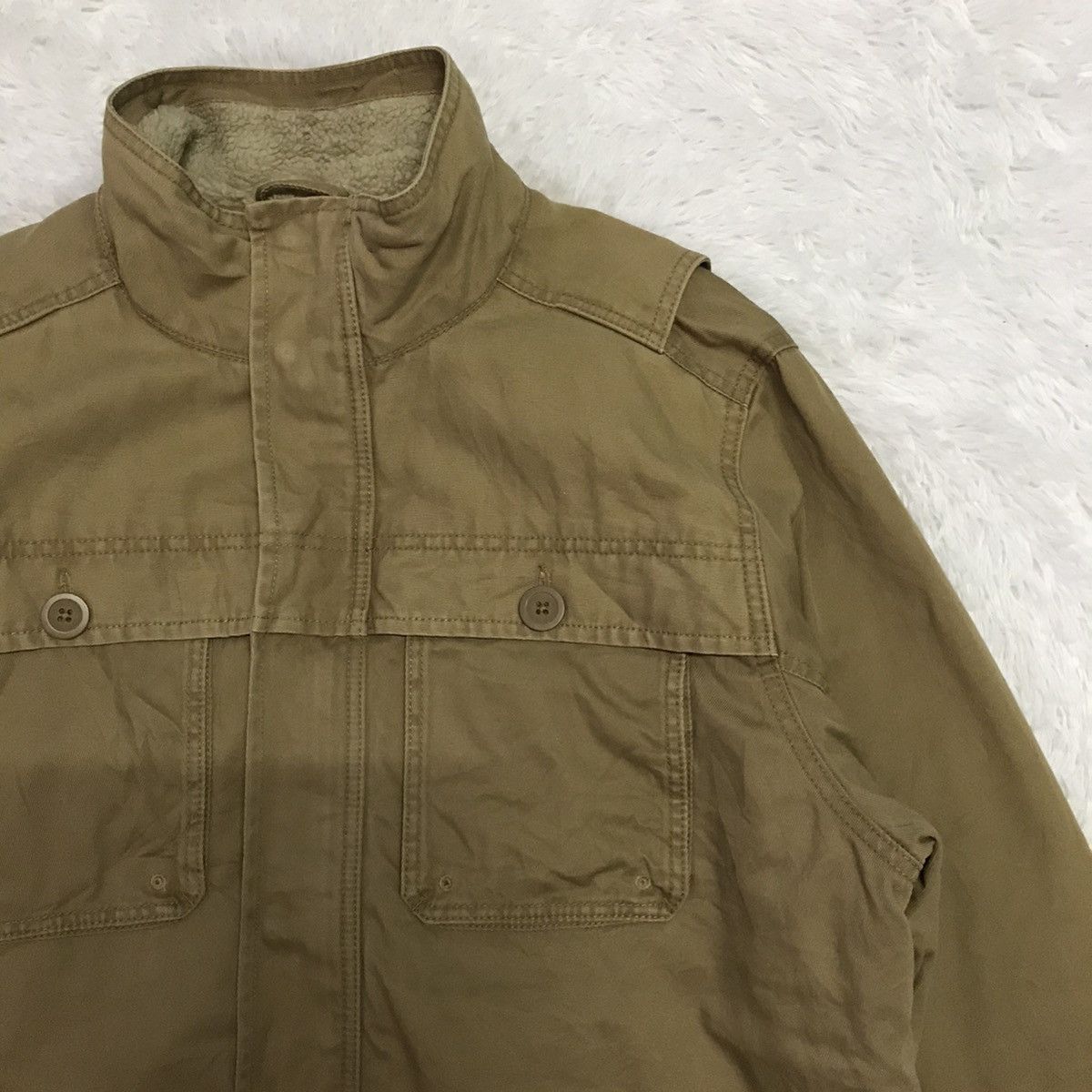 L.L. Bean Vtg LLBean Field Carpenter Sherpa Thinsulate Jacket Size US M / EU 48-50 / 2 - 5 Thumbnail