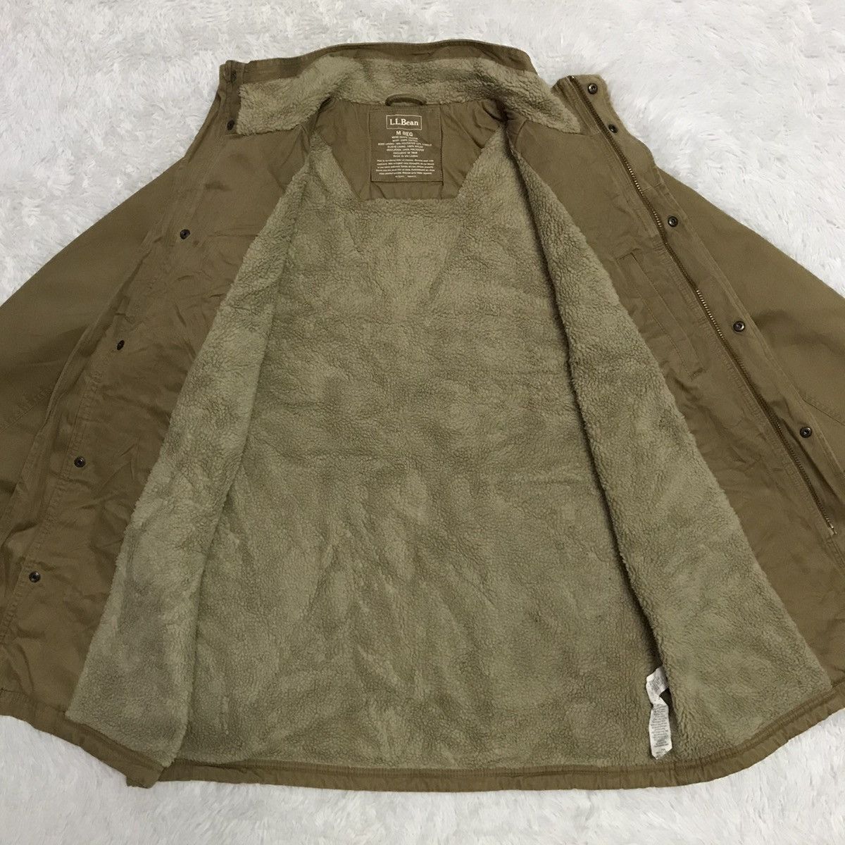 L.L. Bean Vtg LLBean Field Carpenter Sherpa Thinsulate Jacket Size US M / EU 48-50 / 2 - 15 Thumbnail