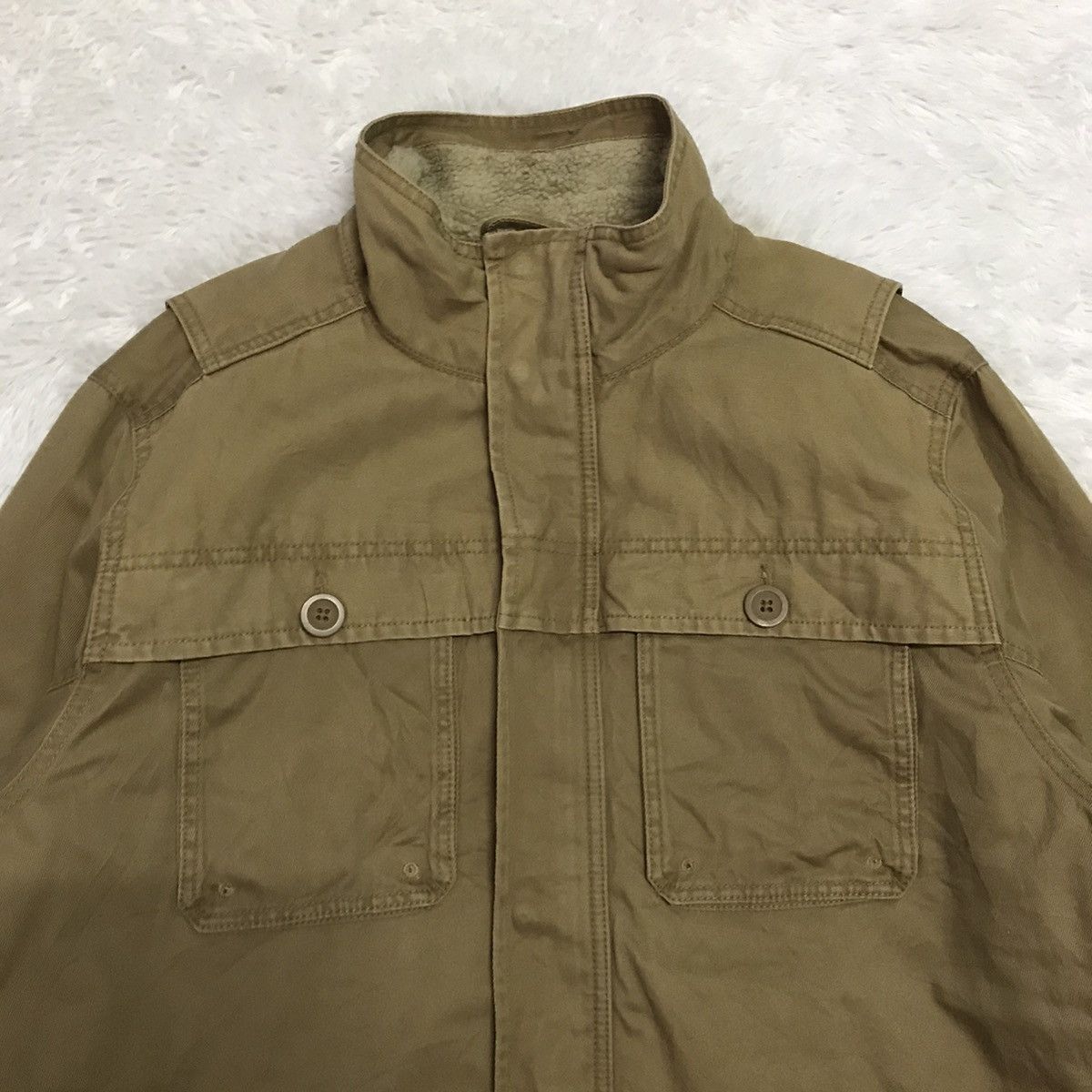 L.L. Bean Vtg LLBean Field Carpenter Sherpa Thinsulate Jacket Size US M / EU 48-50 / 2 - 7 Thumbnail