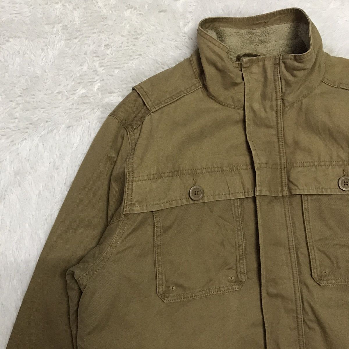 L.L. Bean Vtg LLBean Field Carpenter Sherpa Thinsulate Jacket Size US M / EU 48-50 / 2 - 6 Thumbnail