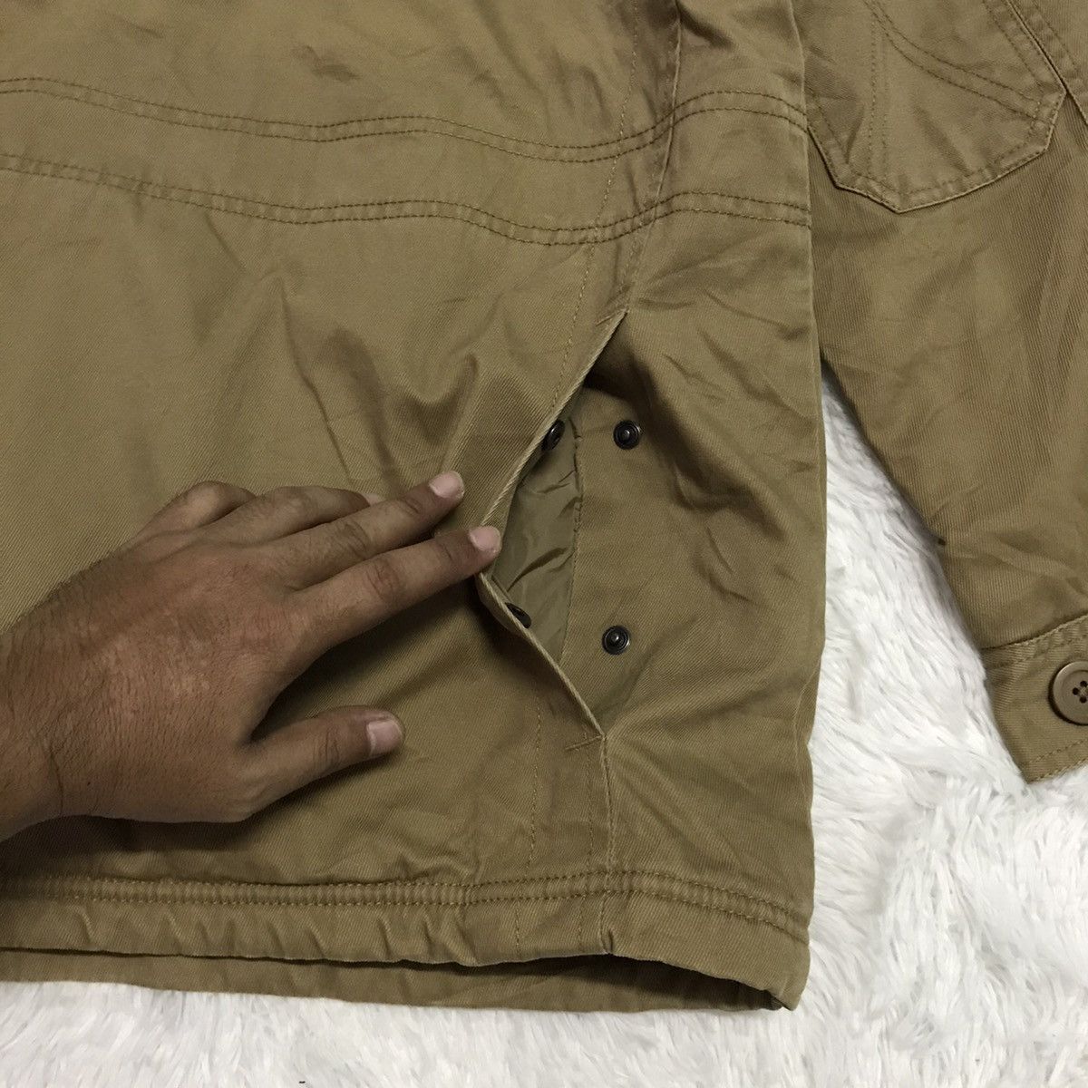 L.L. Bean Vtg LLBean Field Carpenter Sherpa Thinsulate Jacket Size US M / EU 48-50 / 2 - 13 Thumbnail