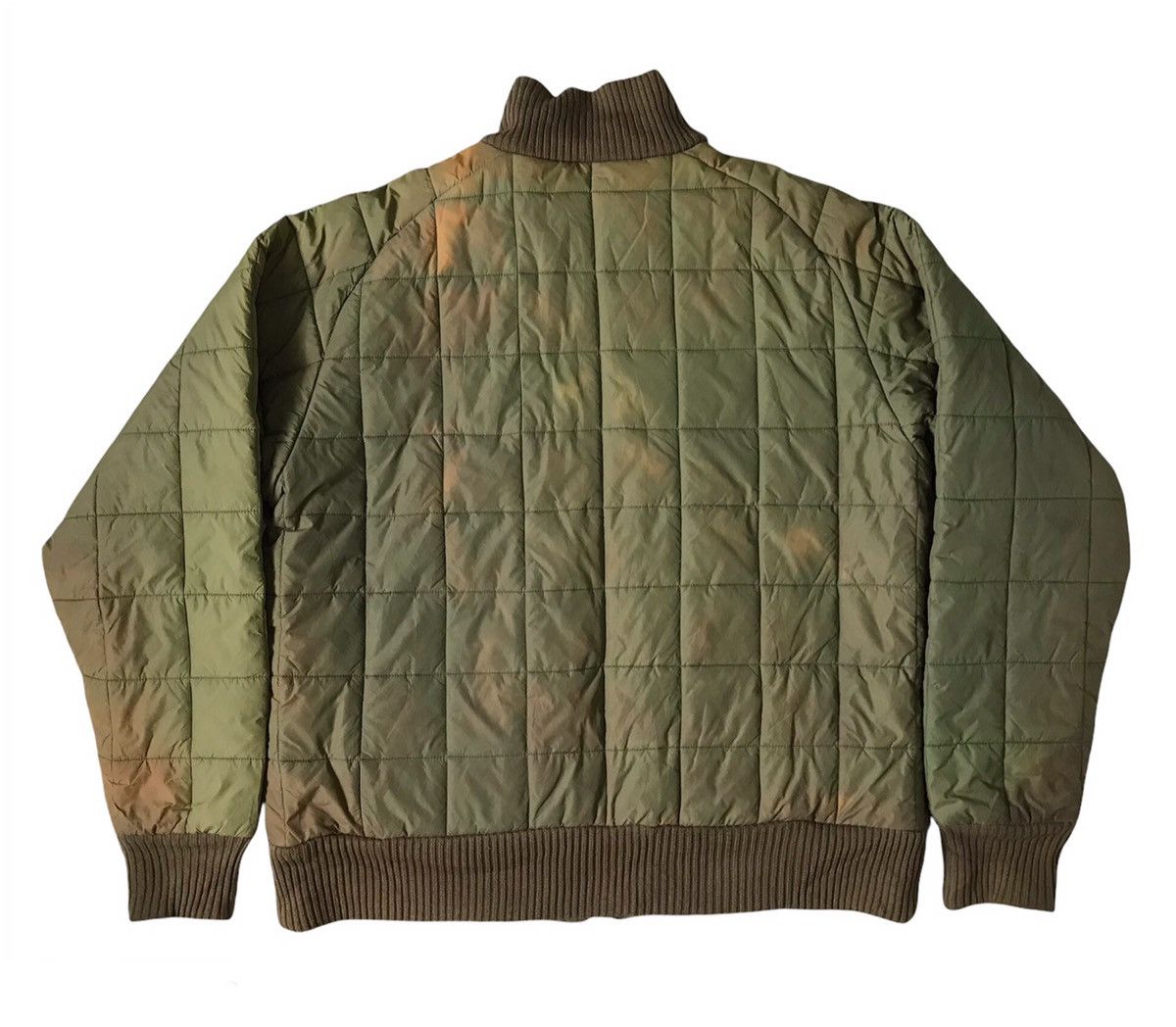 Alpha Industries Thrashed Faded Alpha Industries Quilted Style Jacket Size US XL / EU 56 / 4 - 2 Thumbnail
