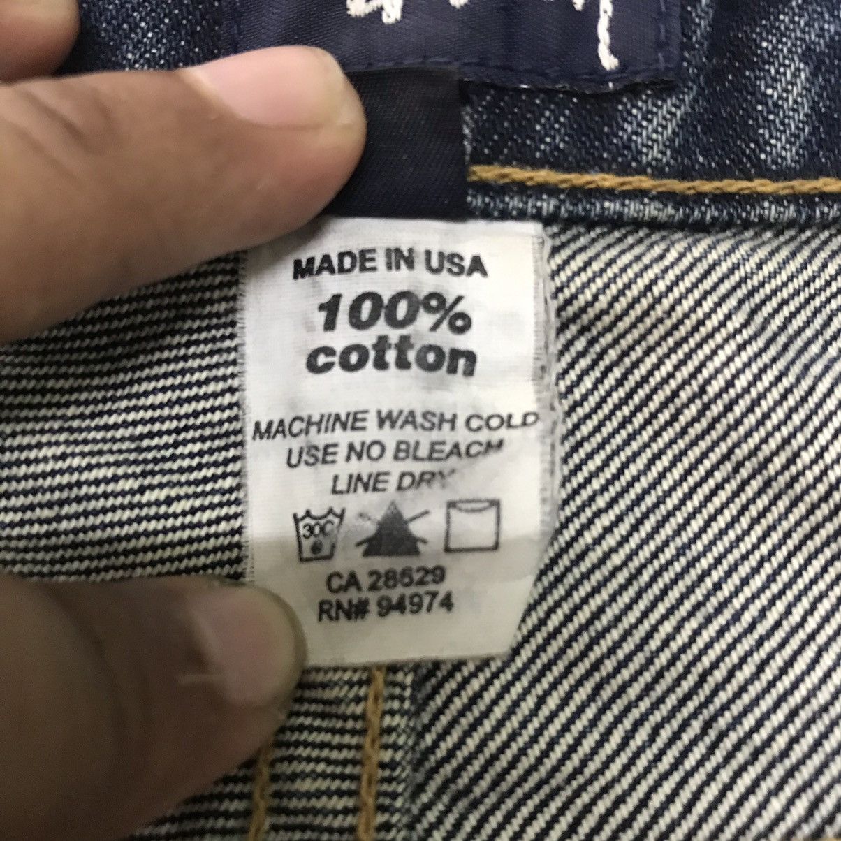 Stussy Distress Stussy International Jeans Denim Pant Made in Usa Size US 32 / EU 48 - 19 Thumbnail
