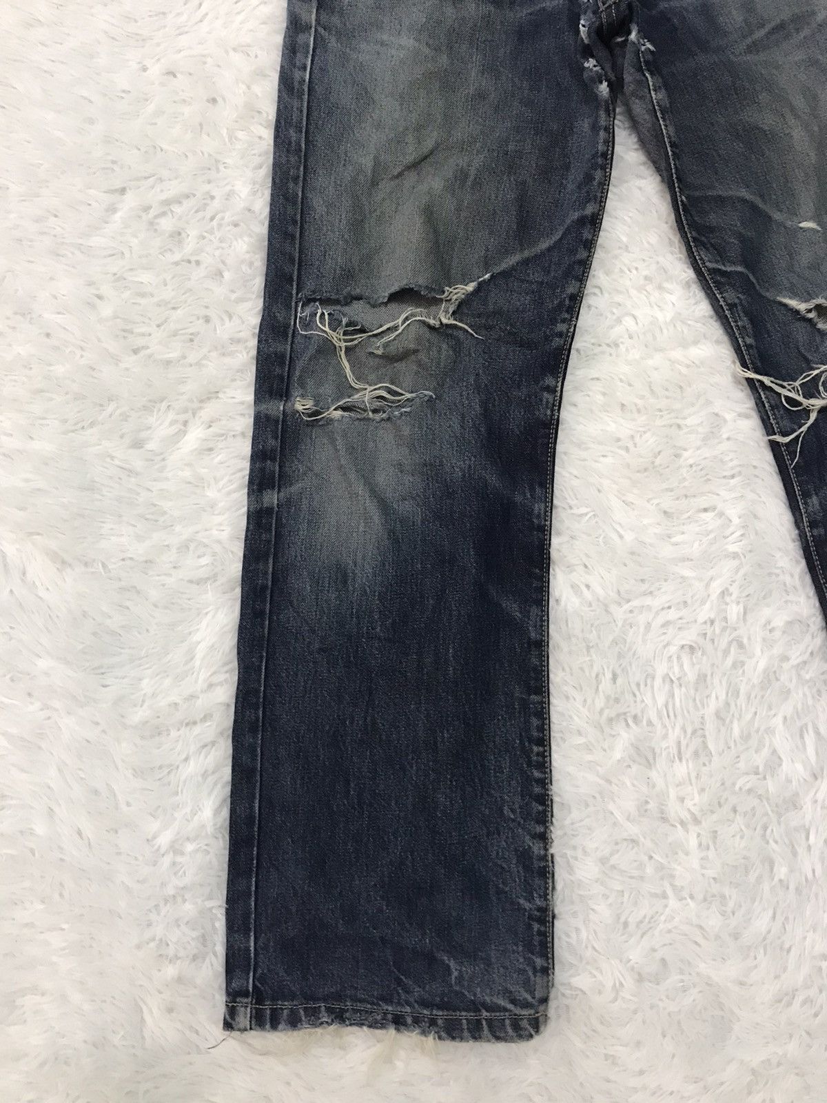 Stussy Distress Stussy International Jeans Denim Pant Made in Usa Size US 32 / EU 48 - 3 Thumbnail