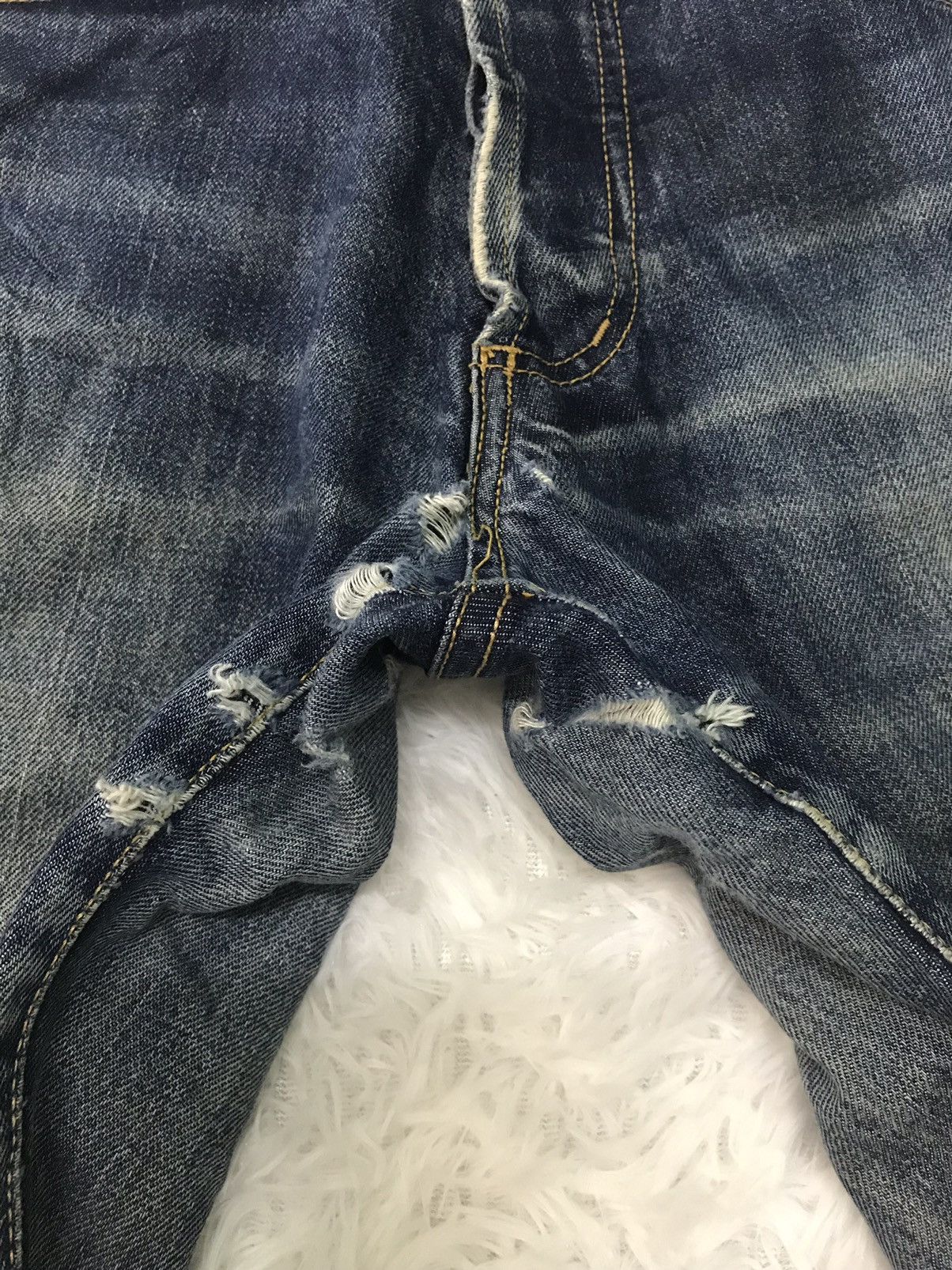 Stussy Distress Stussy International Jeans Denim Pant Made in Usa Size US 32 / EU 48 - 8 Thumbnail